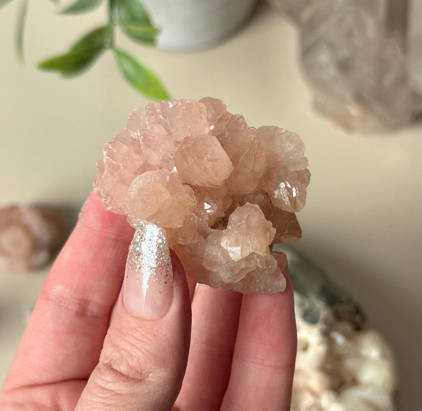 Gorgeous Pink Quartz Clusters from Madagascar | Pink Quartz