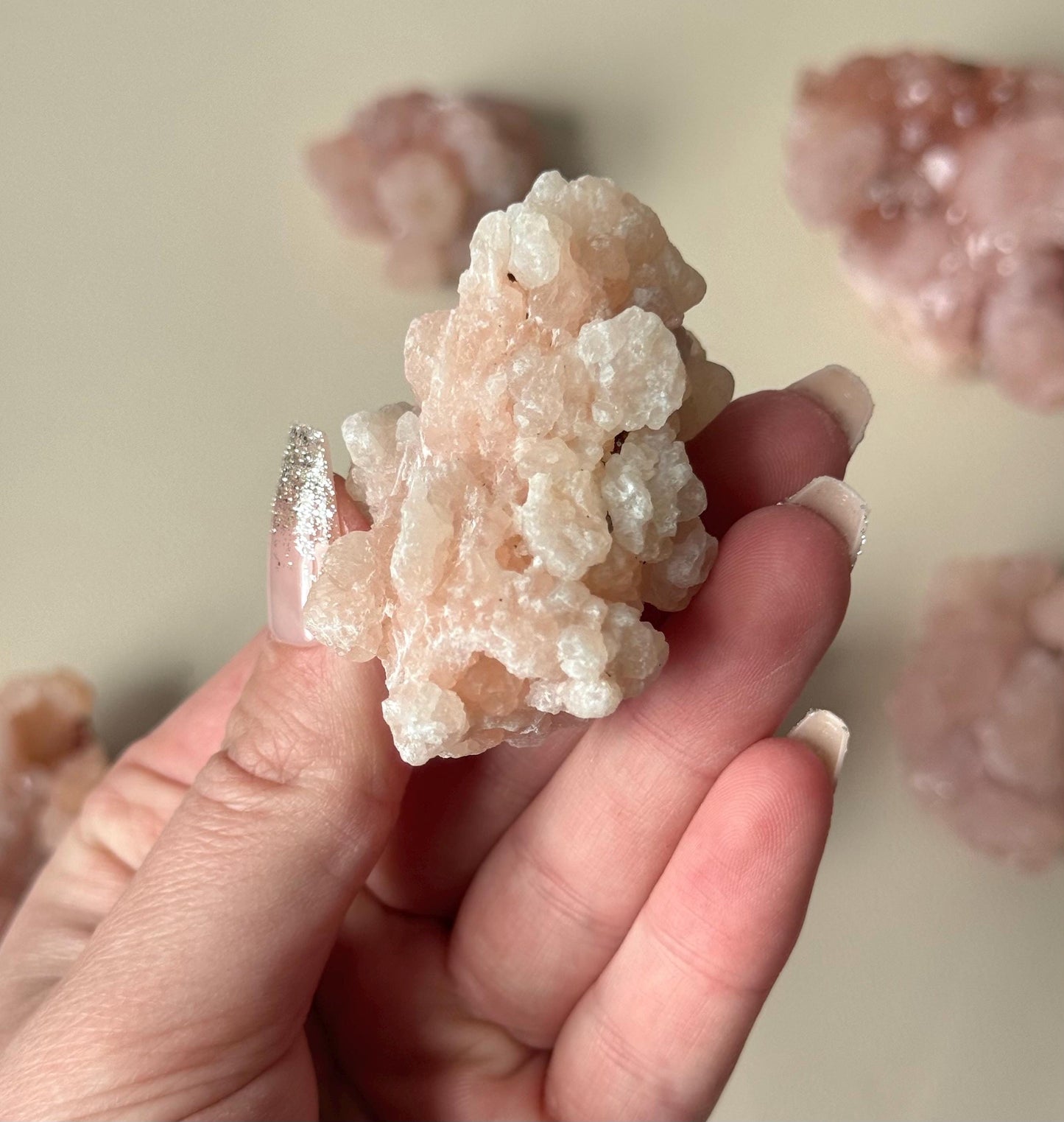 Gorgeous Pink Quartz Clusters from Madagascar | Pink Quartz