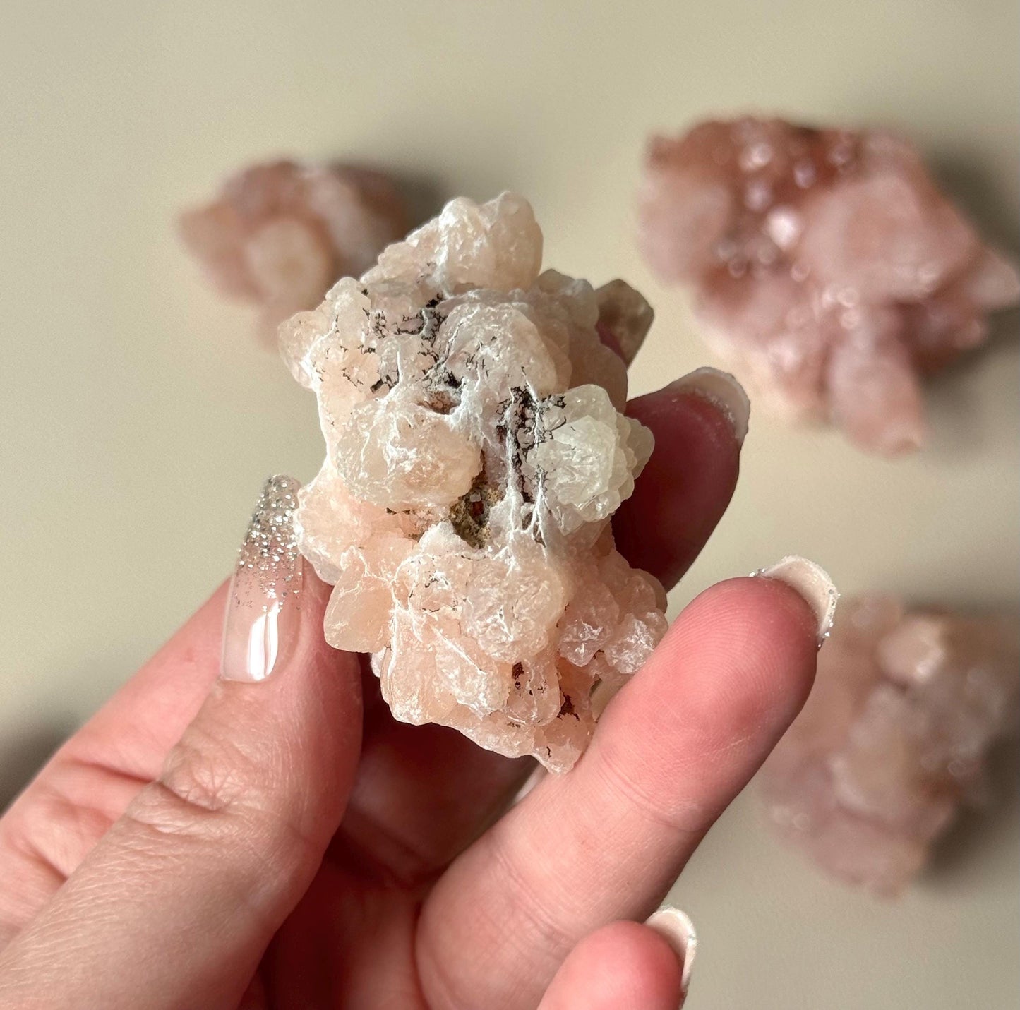 Gorgeous Pink Quartz Clusters from Madagascar | Pink Quartz