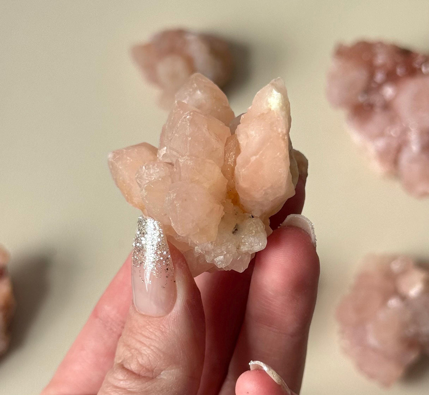 Gorgeous Pink Quartz Clusters from Madagascar | Pink Quartz