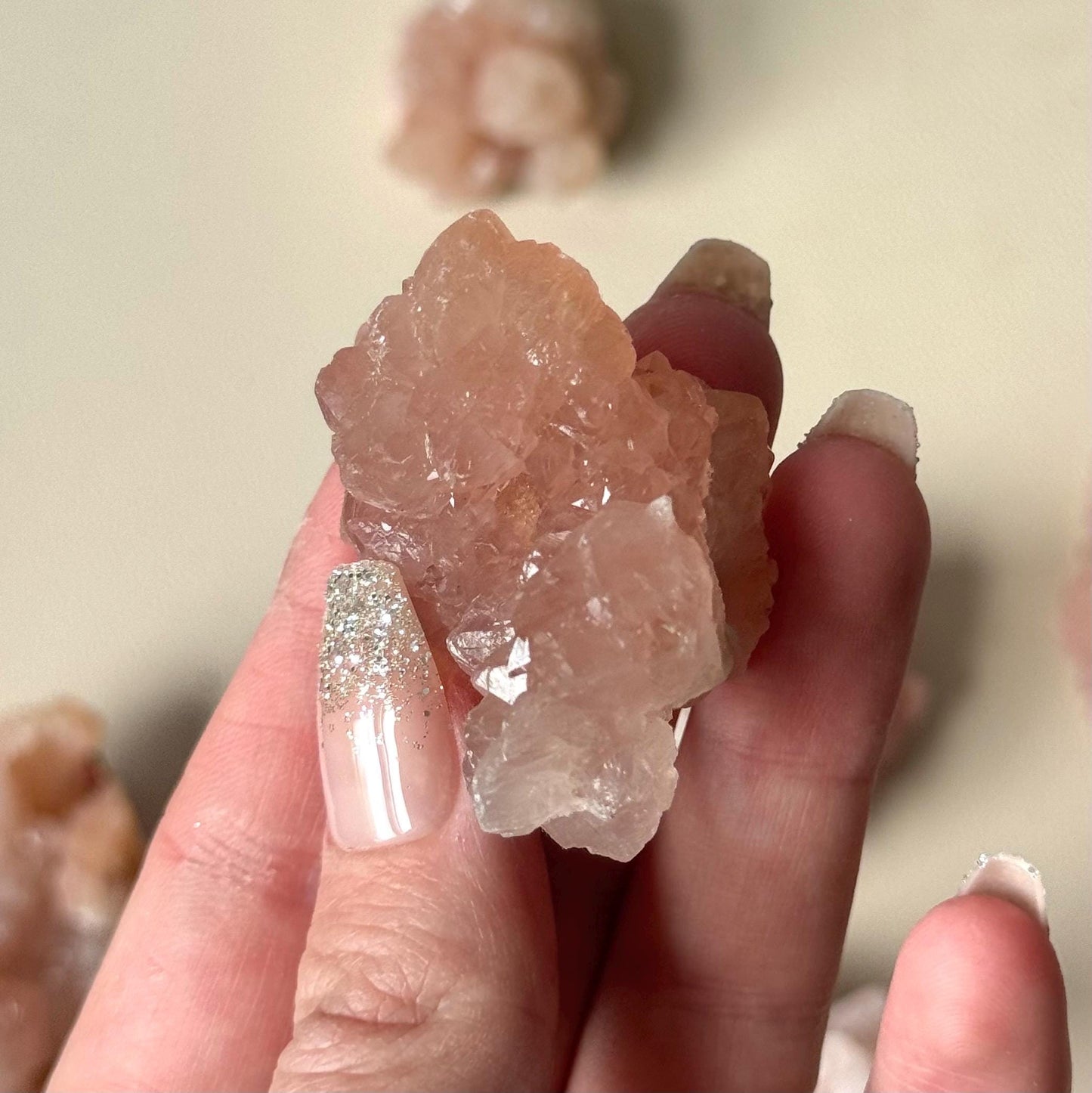 Gorgeous Pink Quartz Clusters from Madagascar | Pink Quartz