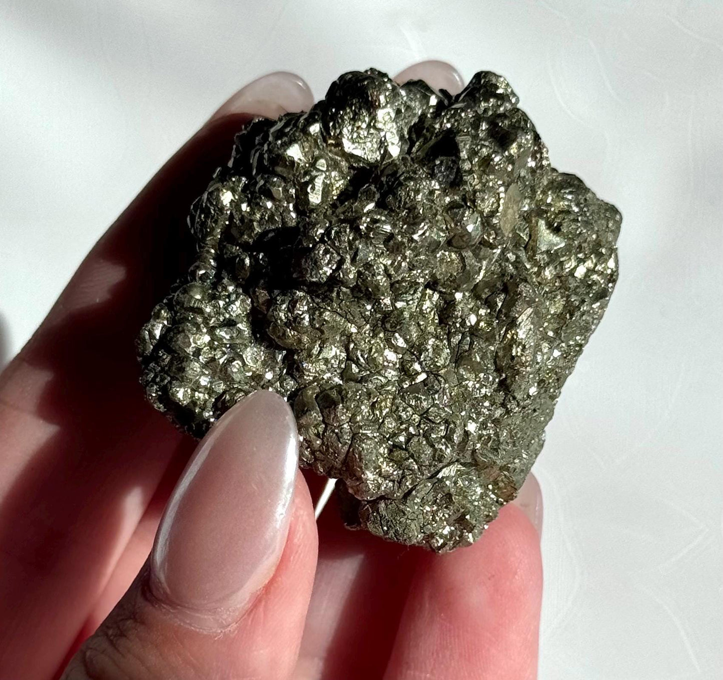 Beautiful Raw Pyrite Cluster | Natural Pyrite from Peru 0.076kg