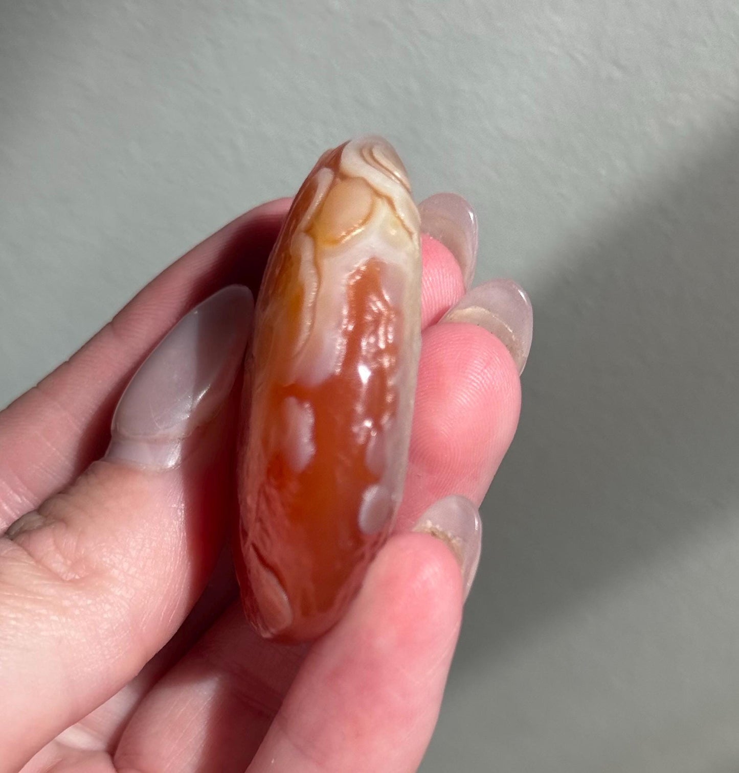 Beautiful Gobi Desert Agate Round Flat Stone | Gobi Agate Nodule