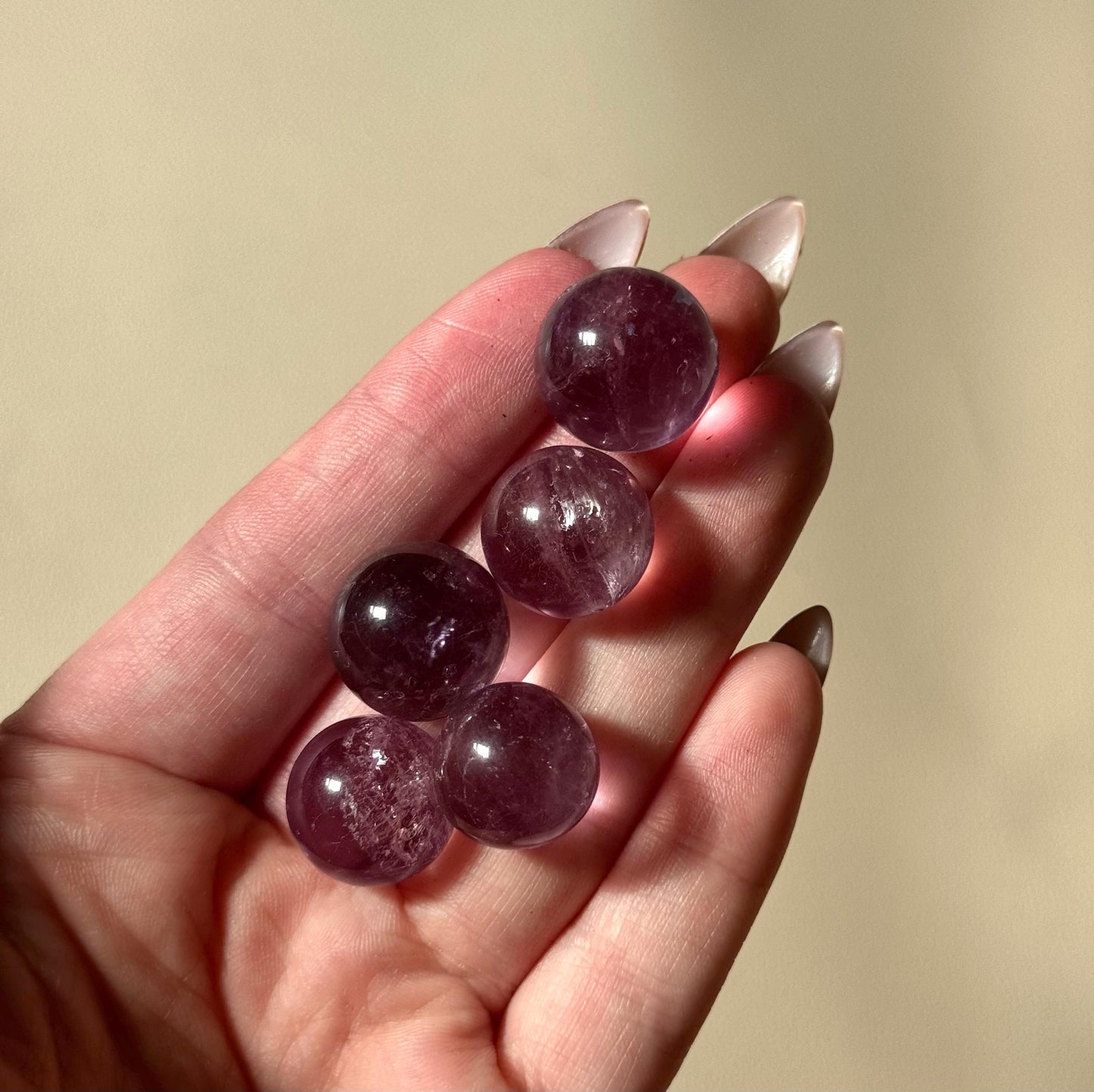 Beautiful Ametrine Mini Spheres | Intuitively Chosen Mini Spheres