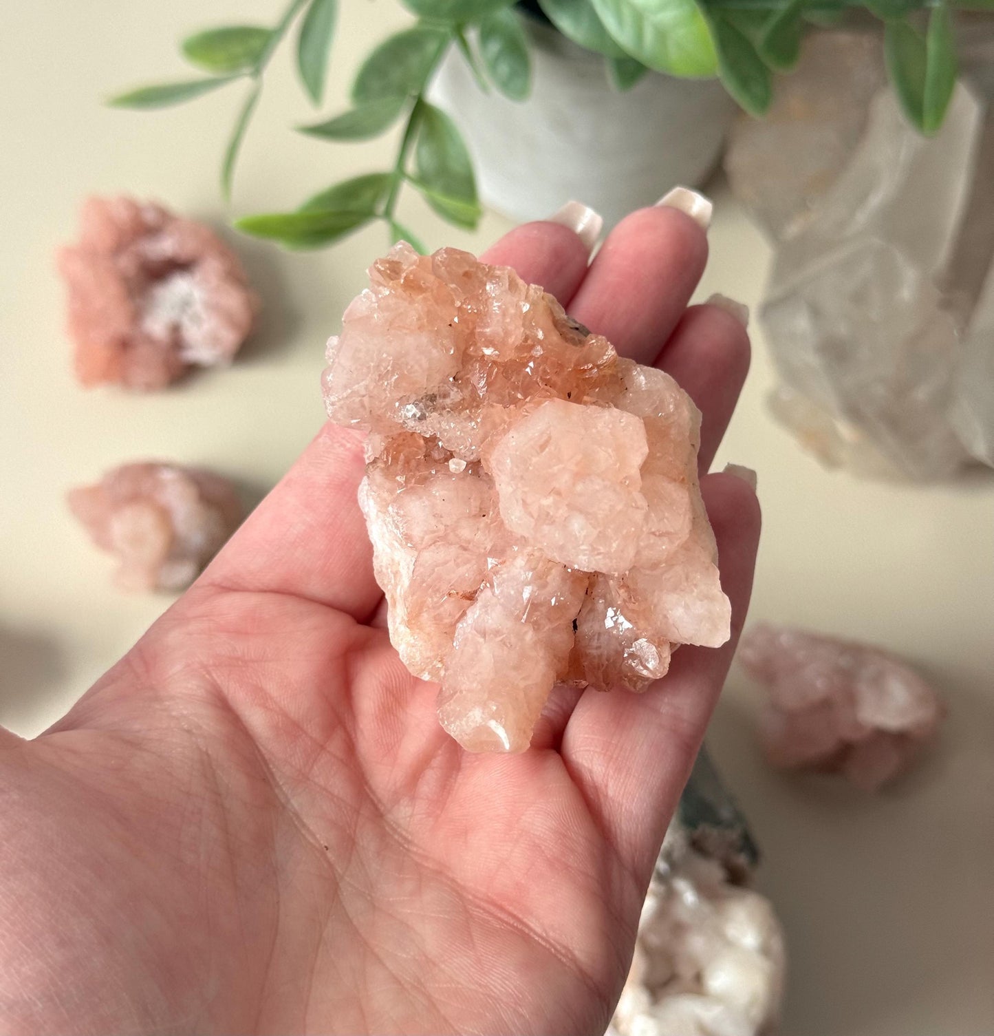 Gorgeous Pink Quartz Clusters from Madagascar | Pink Quartz