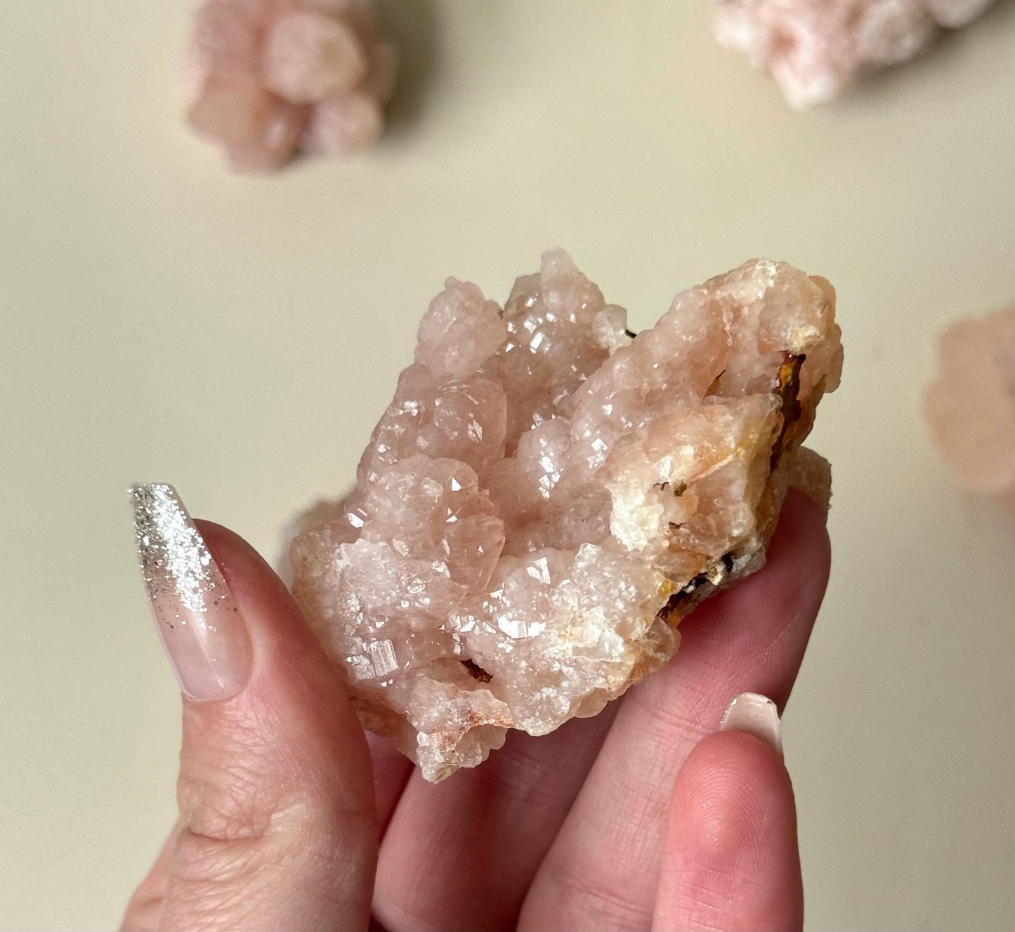 Gorgeous Pink Quartz Clusters from Madagascar | Pink Quartz