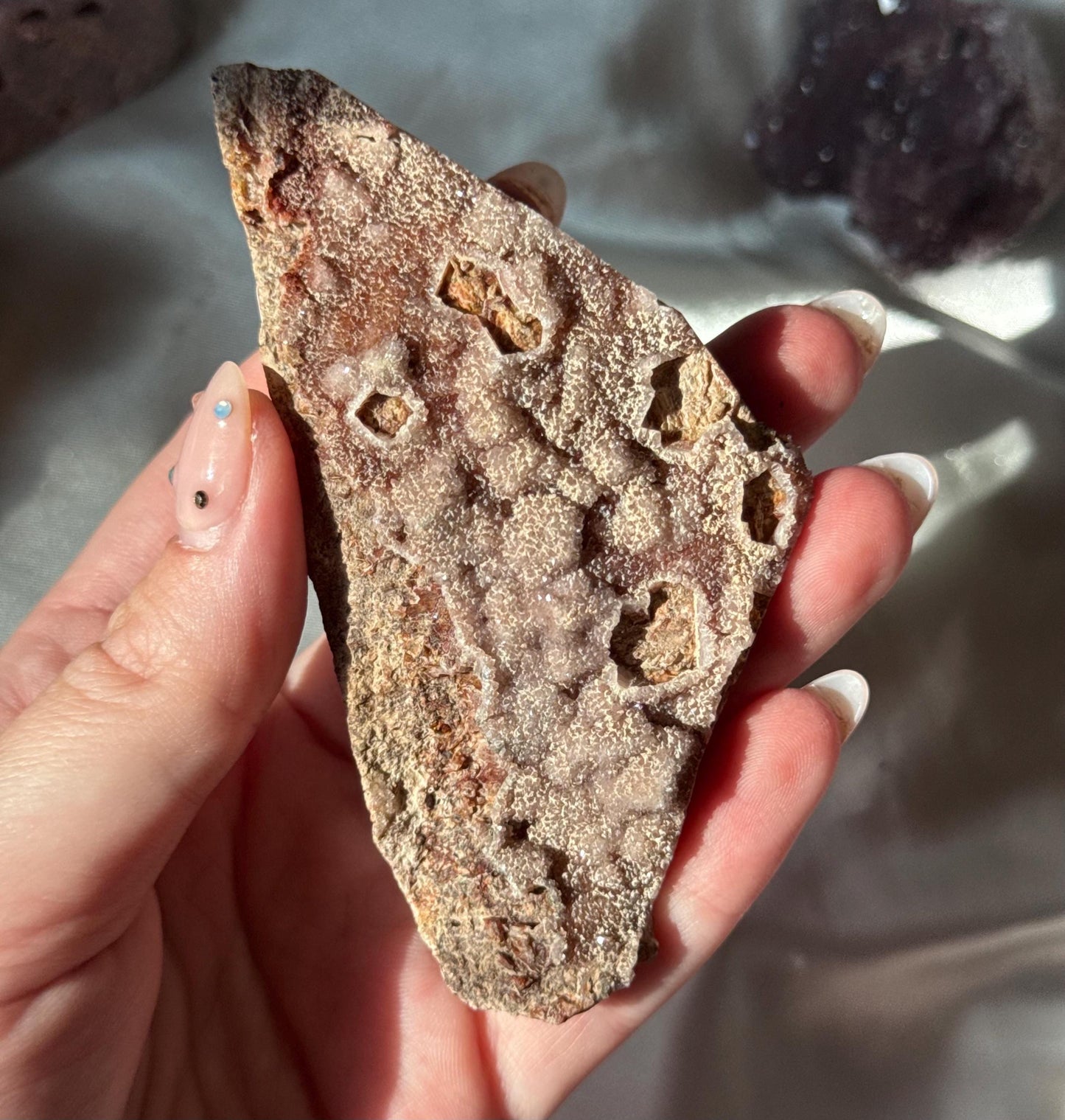 Beautiful Druzy Alaçam Amethyst Cluster from Turkey | Lilac Amethyst Natural Amethyst