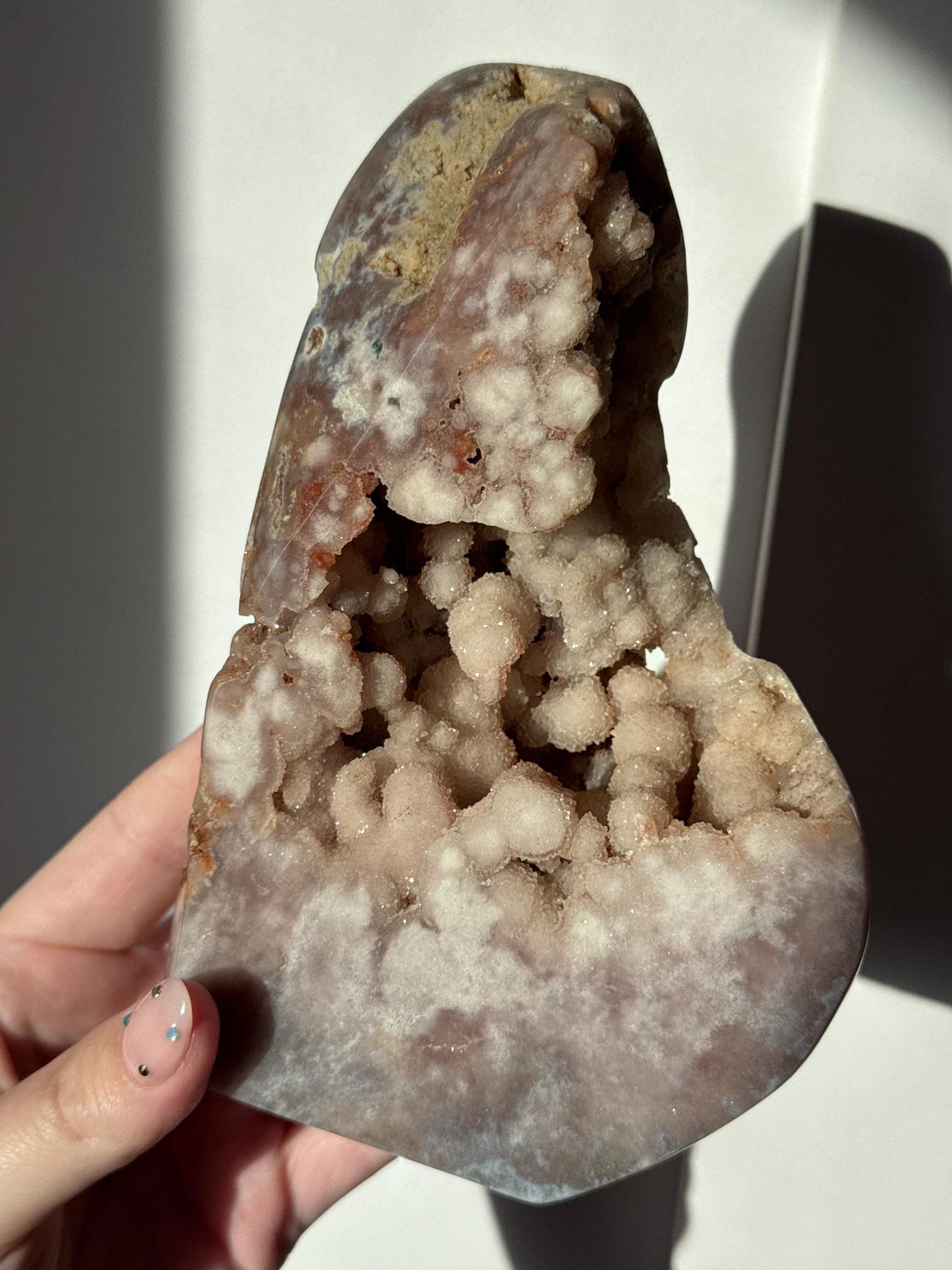 Beautiful Druzy Pink Amethyst Freeform From Brazil | 1kg Pink Amethyst Statement Decor