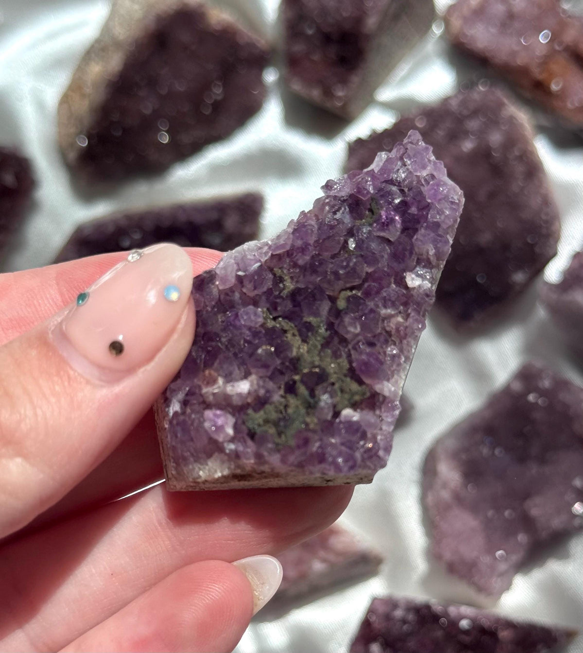 ONE Alacam Amethyst Cluster from Turkey | Intuitively Chosen Alacam Amethsyt Raw Points