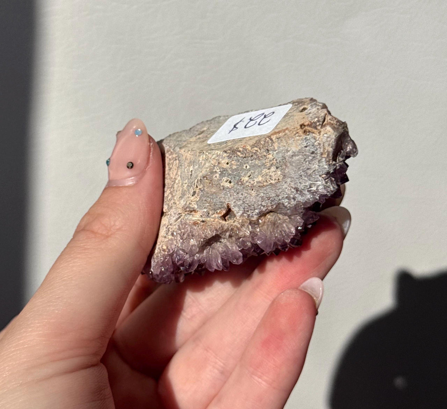 Beautiful Druzy Alaçam Amethyst Cluster from Turkey | Lilac Amethyst Natural Amethyst