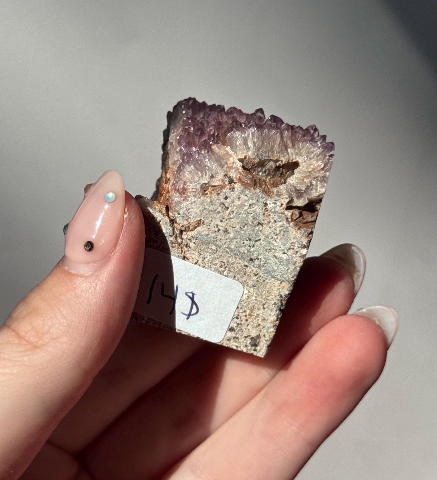 Beautiful Druzy Alaçam Amethyst Cluster from Turkey | Lilac Amethyst Natural Amethyst