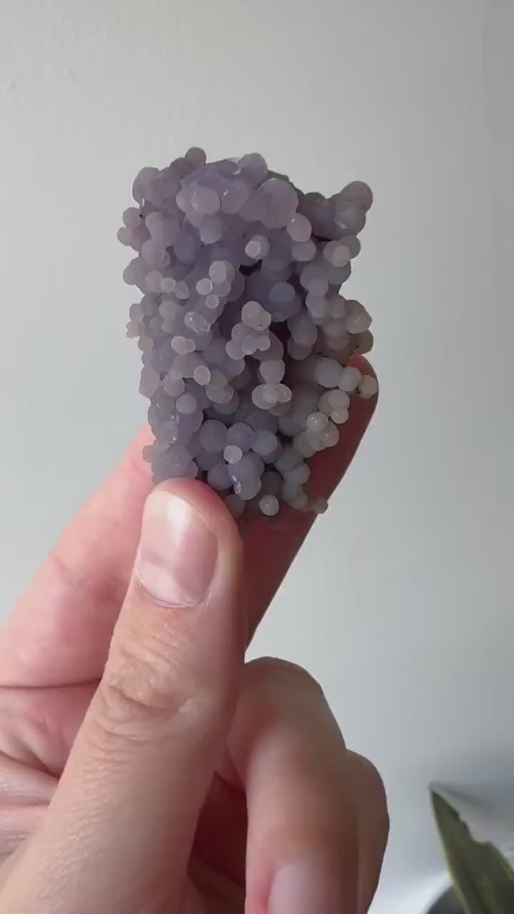 Stunning Raw Grape Agate Specimen from Indonesia