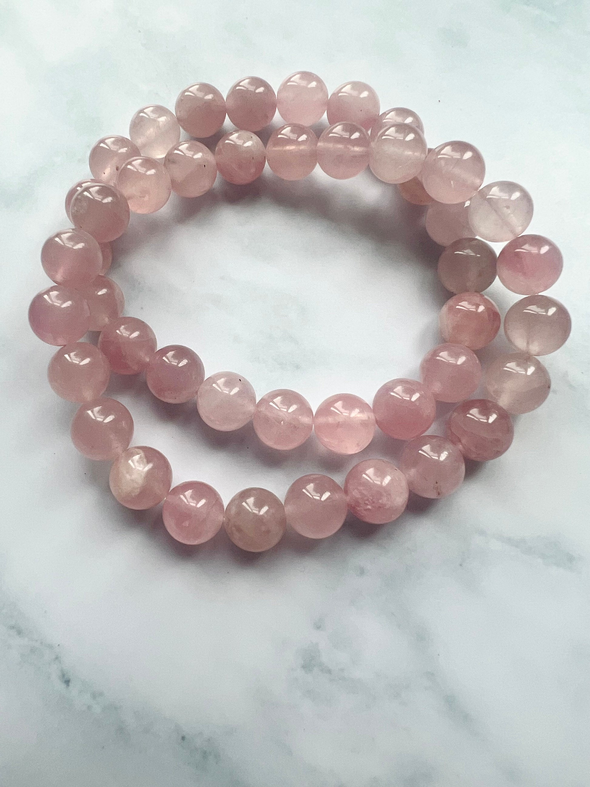 Rose Quartz Bracelet A Grade 8mm High Quality Gemstone Bracelet Gift for Spouse Love & Confidence Bracelet Healing Crystal Jewelry