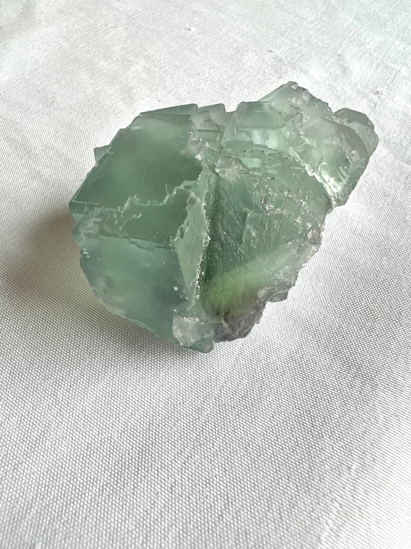 Raw fluorite specimen