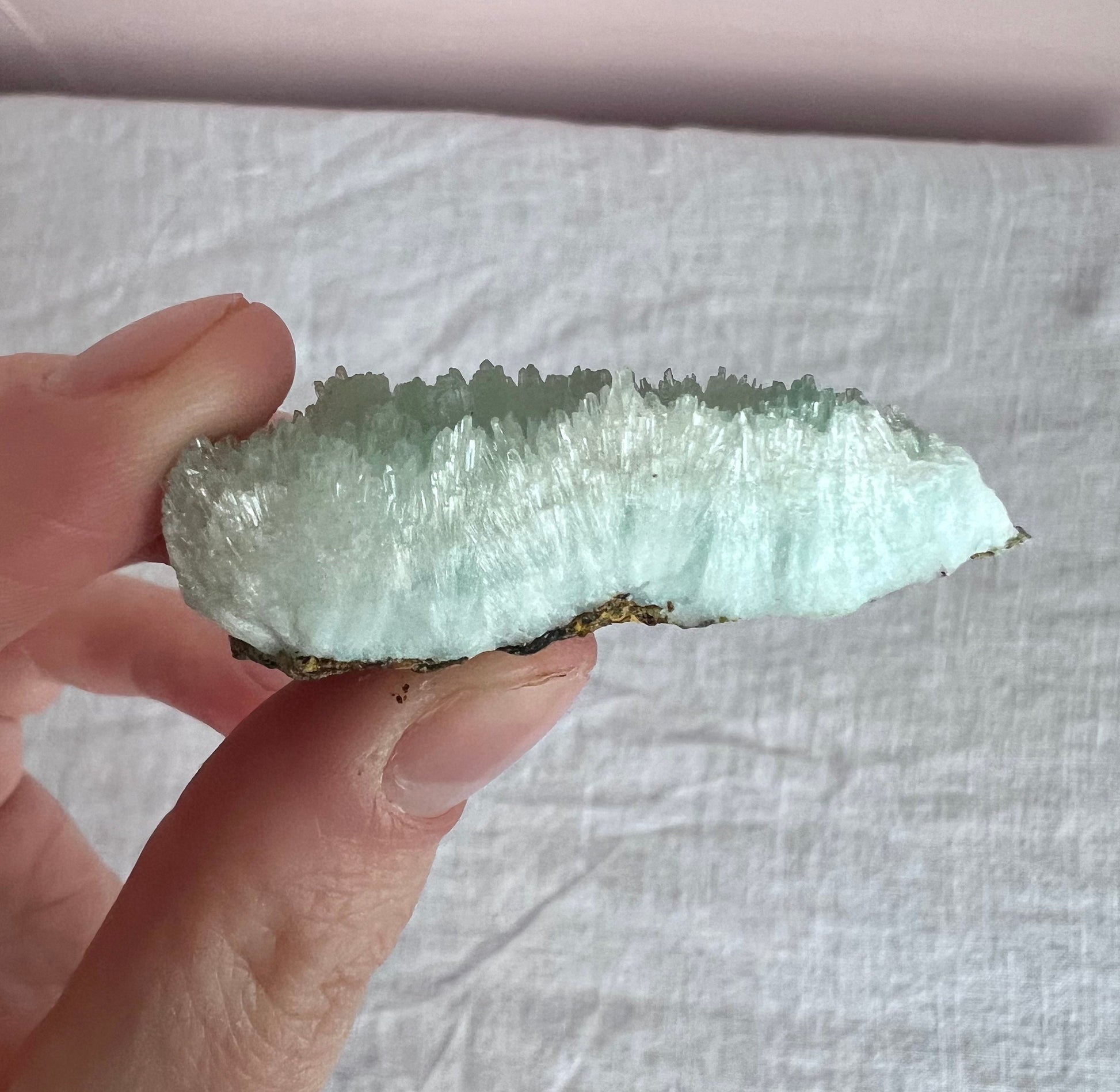 Blue Aragonite Raw Specimen