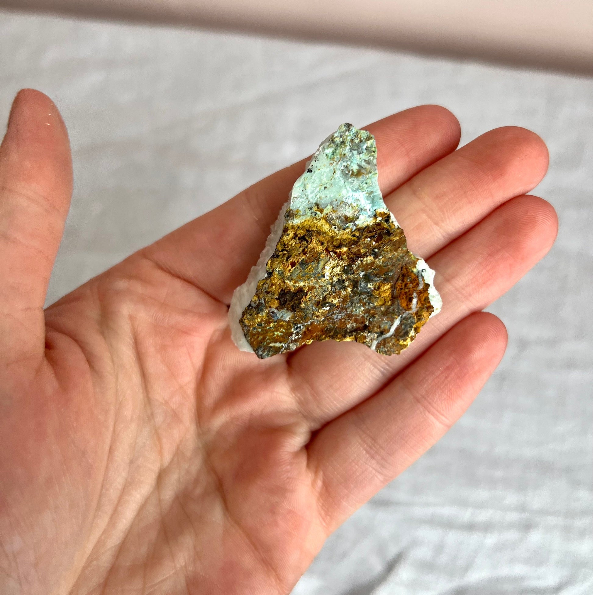 Blue Aragonite Raw Specimen