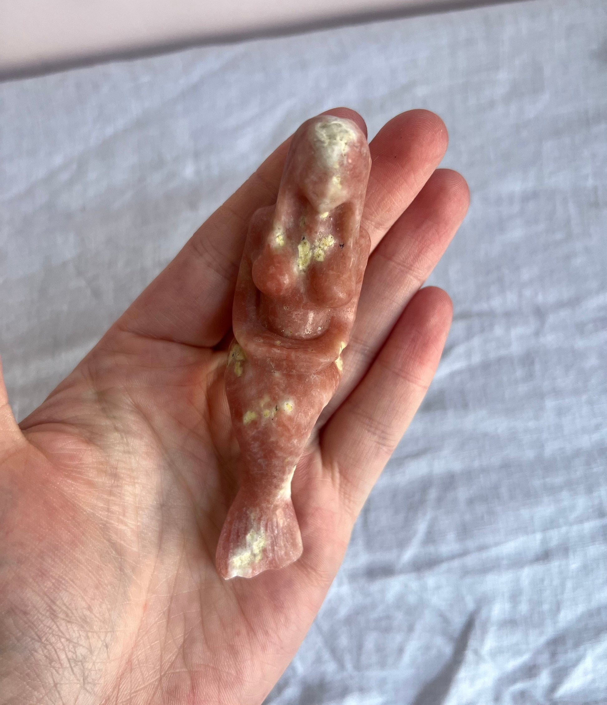 Sunstone Mermaid Carving
