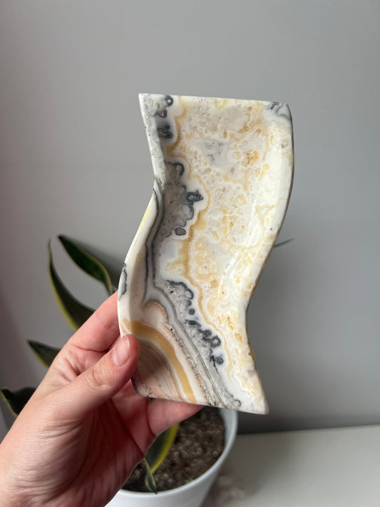 Onyx Dish | Mexican Banded Calcite Trinket Dish