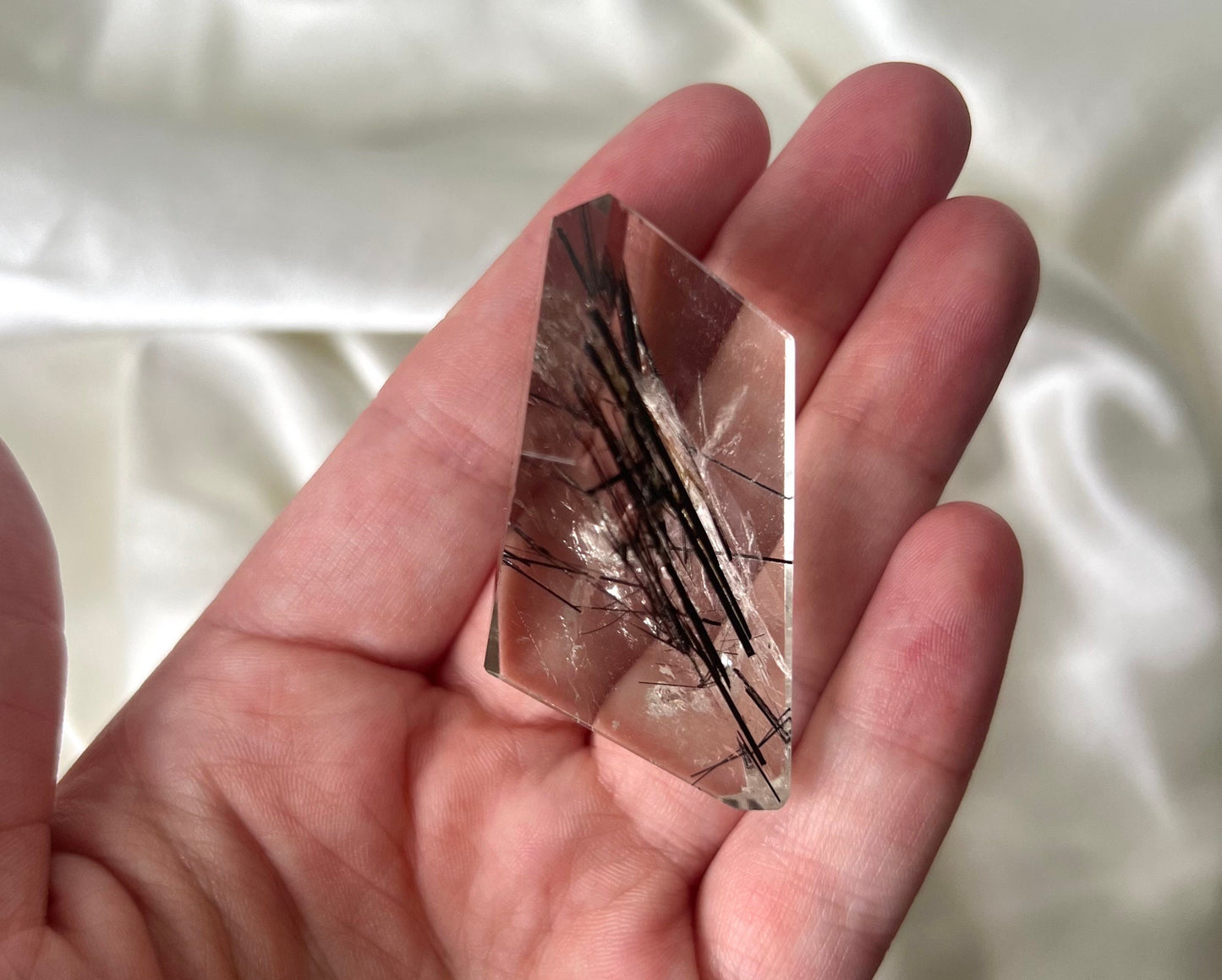 Stunning High Grade Tourmaline in Quartz Freeform