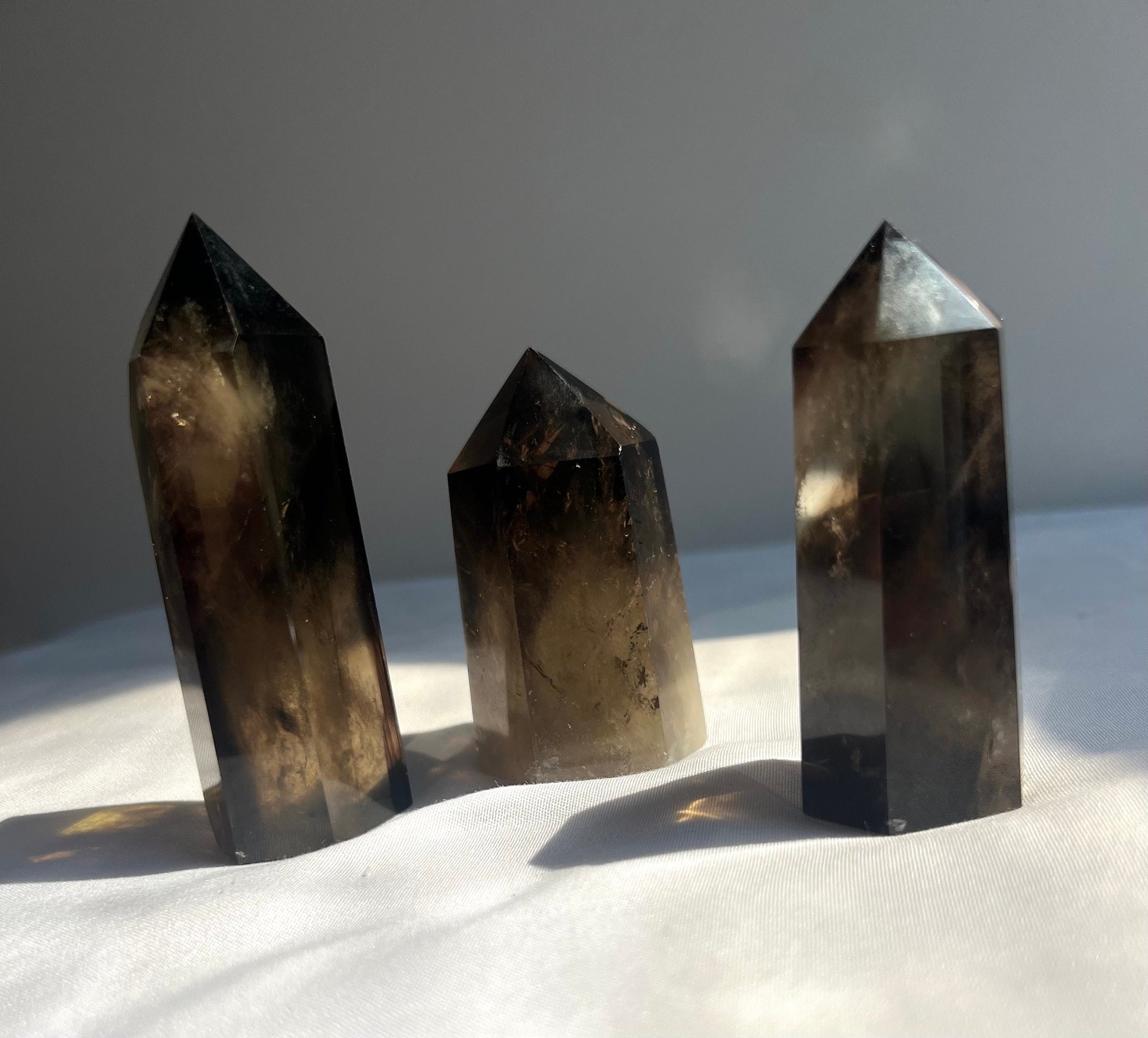 Beautiful Smoky Quartz Tower