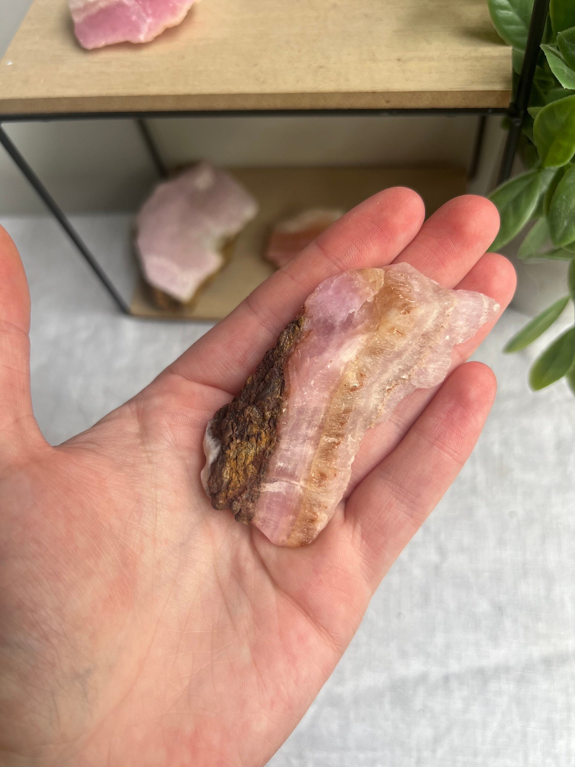 Stunning Raw Pink Aragonite Specimen from Pakistan