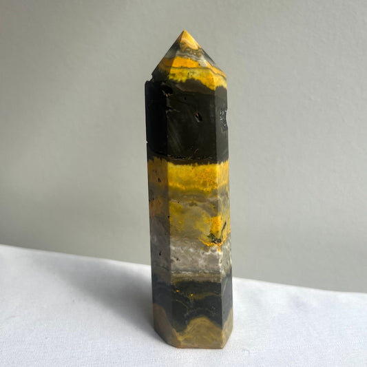 Bumblebee Jasper Tower 5” Bumble Bee Jasper Obelisk
