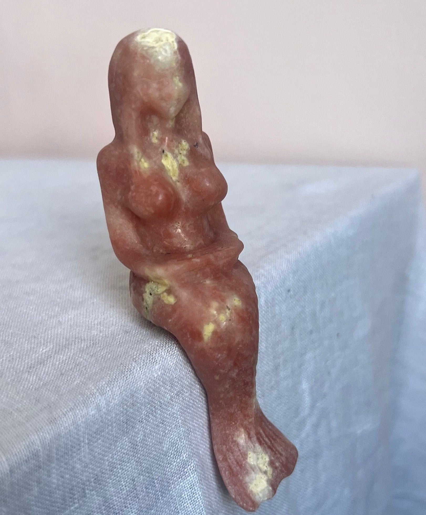 Sunstone Mermaid Carving