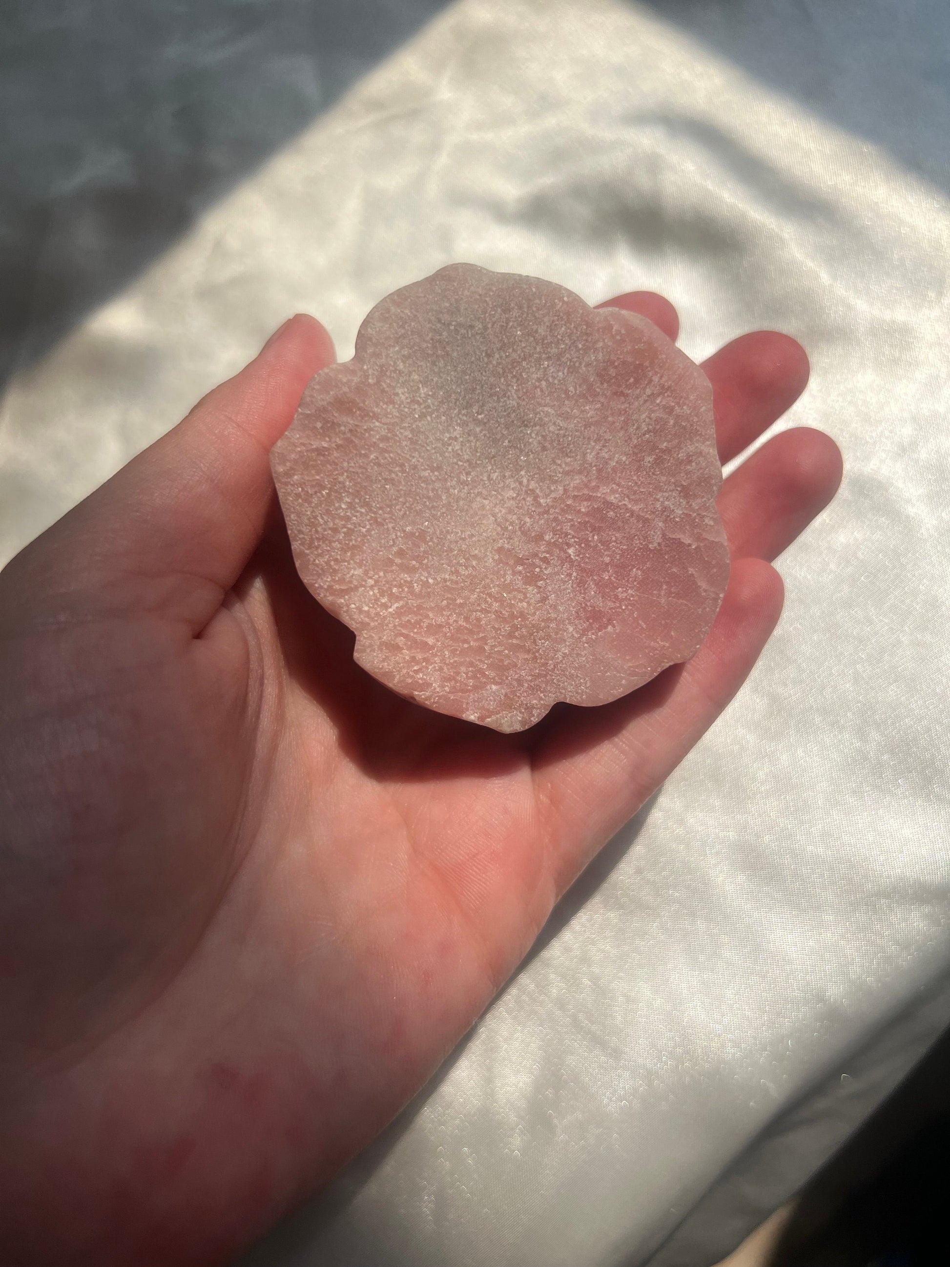 Gorgeous Pink Opal Rose Carvings | Crystal Rose