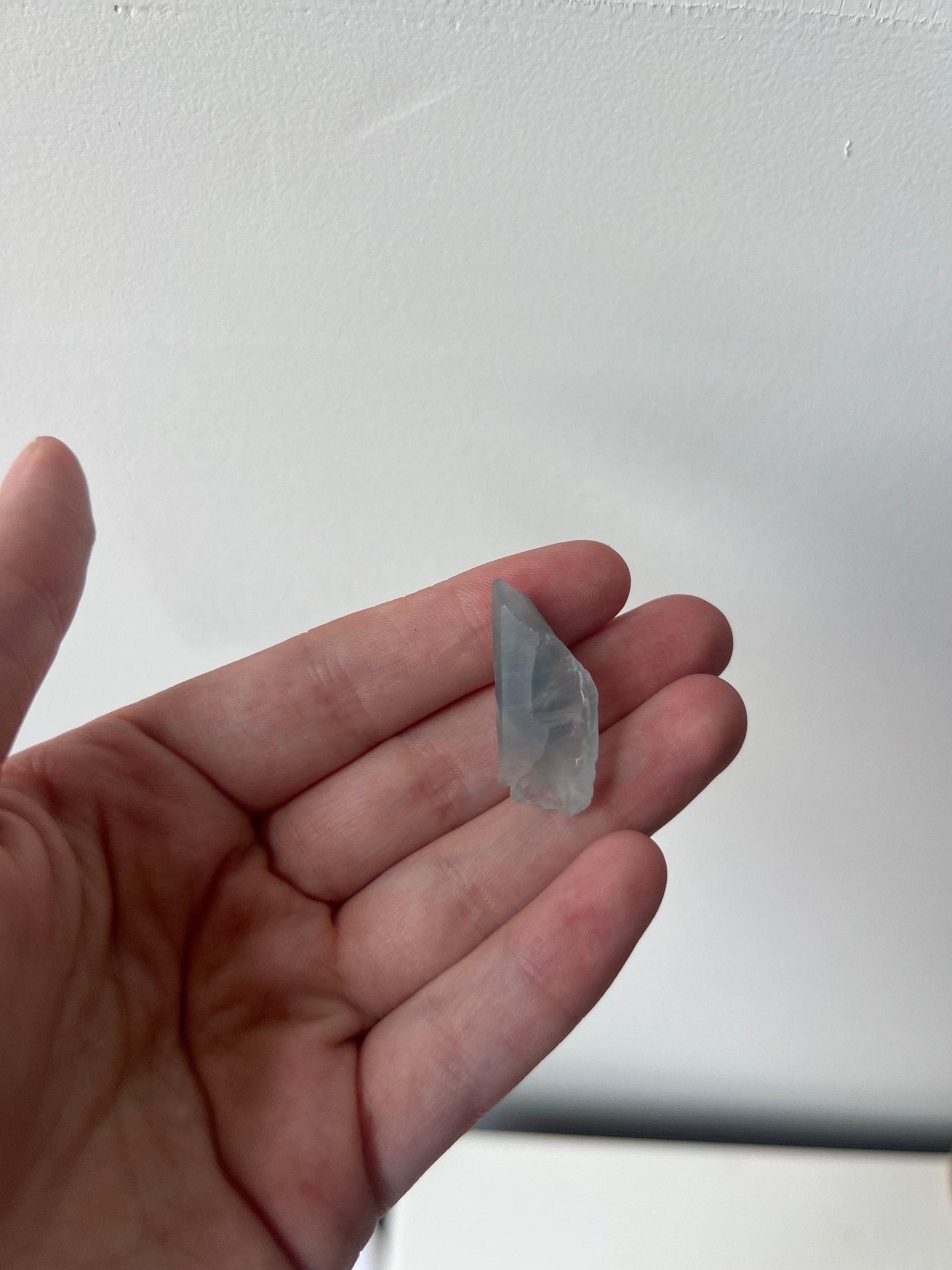 RARE Blue Tara Quartz | Raw Amphibole Quartz Point from Brazil