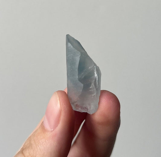 RARE Blue Tara Quartz | Raw Amphibole Quartz Point from Brazil