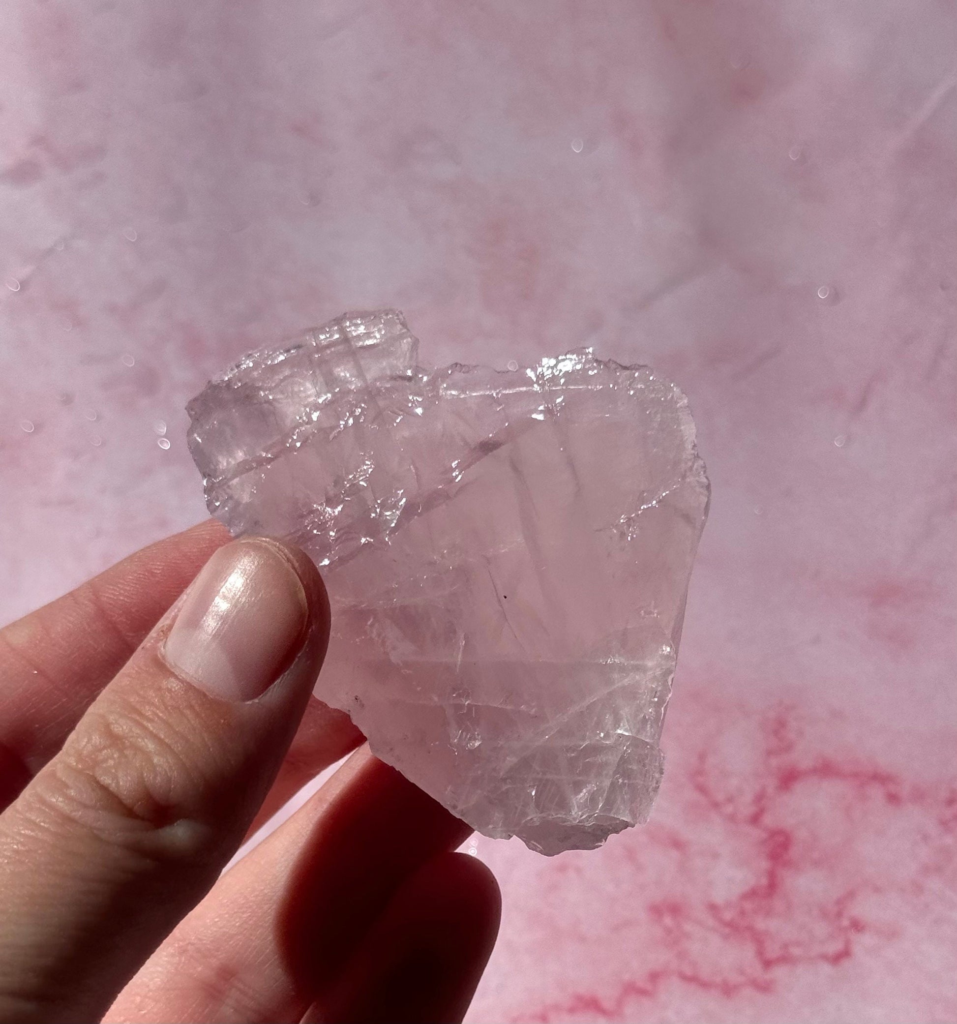 Gorgeous High Quality Rose Quartz Chunk from Brazil | Raw Rose Quartz