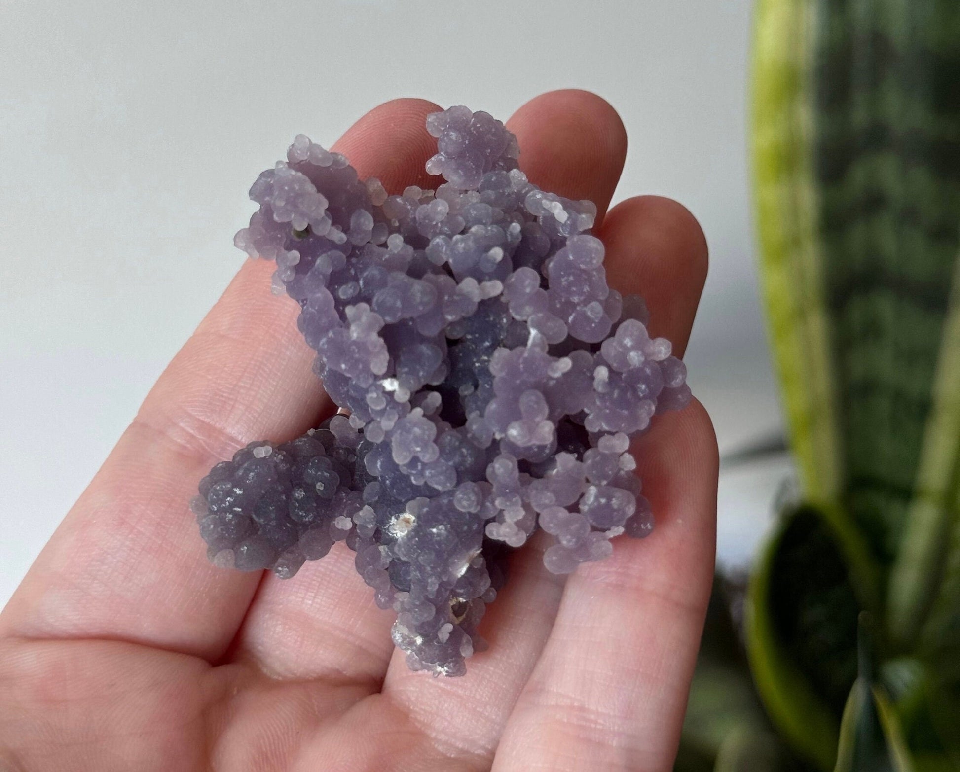 Stunning Raw Grape Agate Specimen from Indonesia