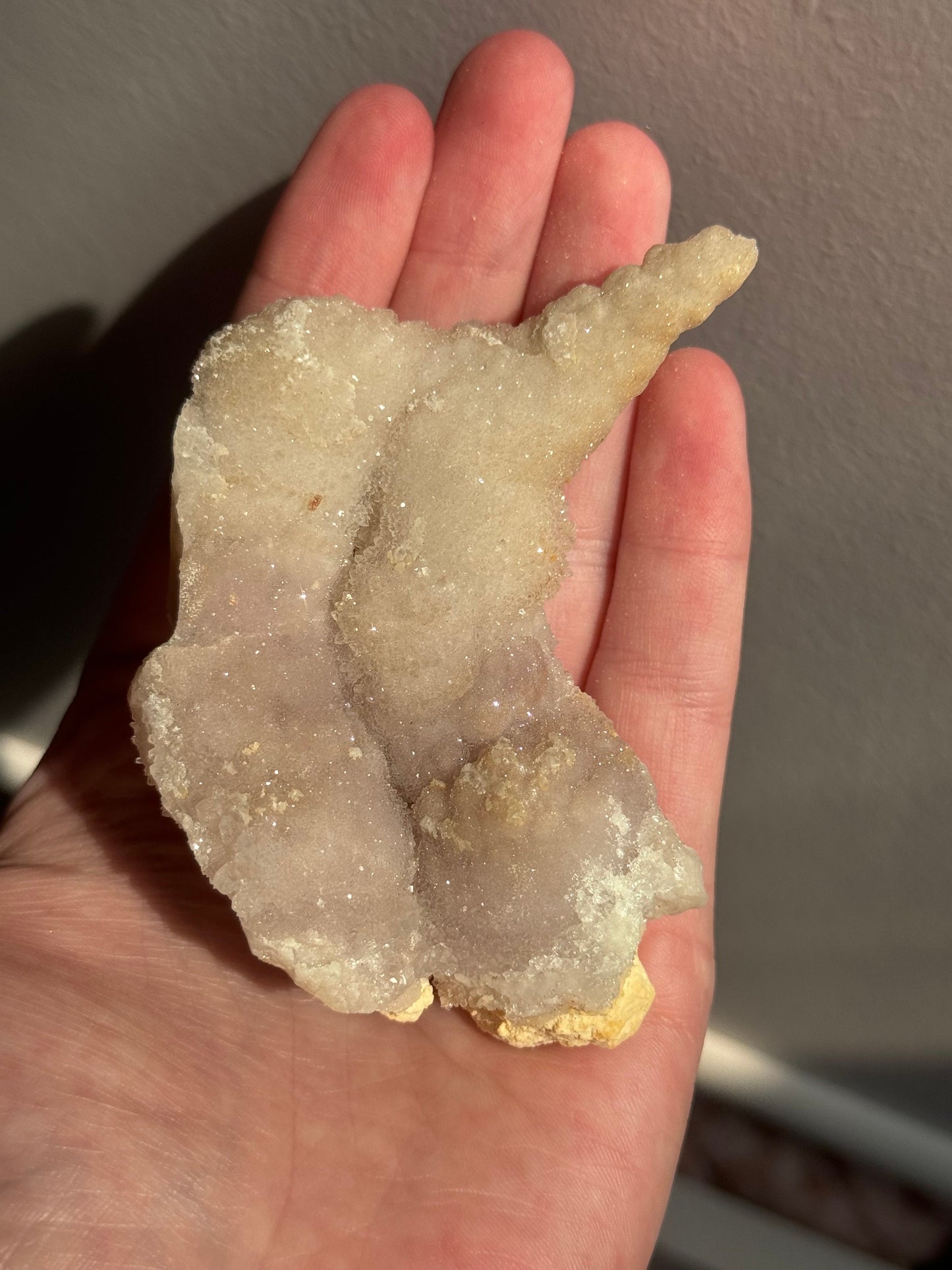 Gorgeous Druzy Flower Amethyst Specimen from Brazil | Flower Amethyst with Sparkle