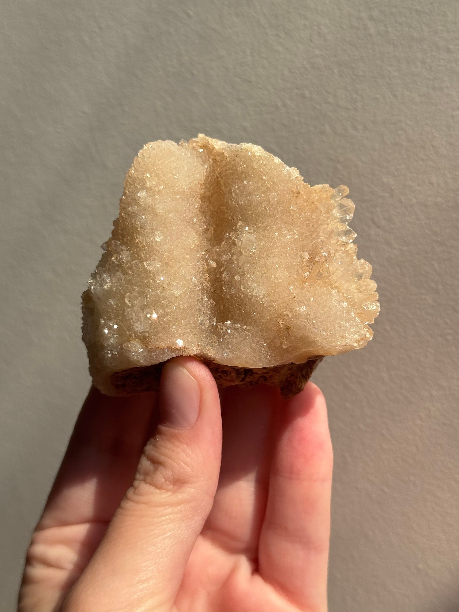 Gorgeous Druzy Flower Amethyst Specimen from Brazil | Flower Amethyst with Sparkle