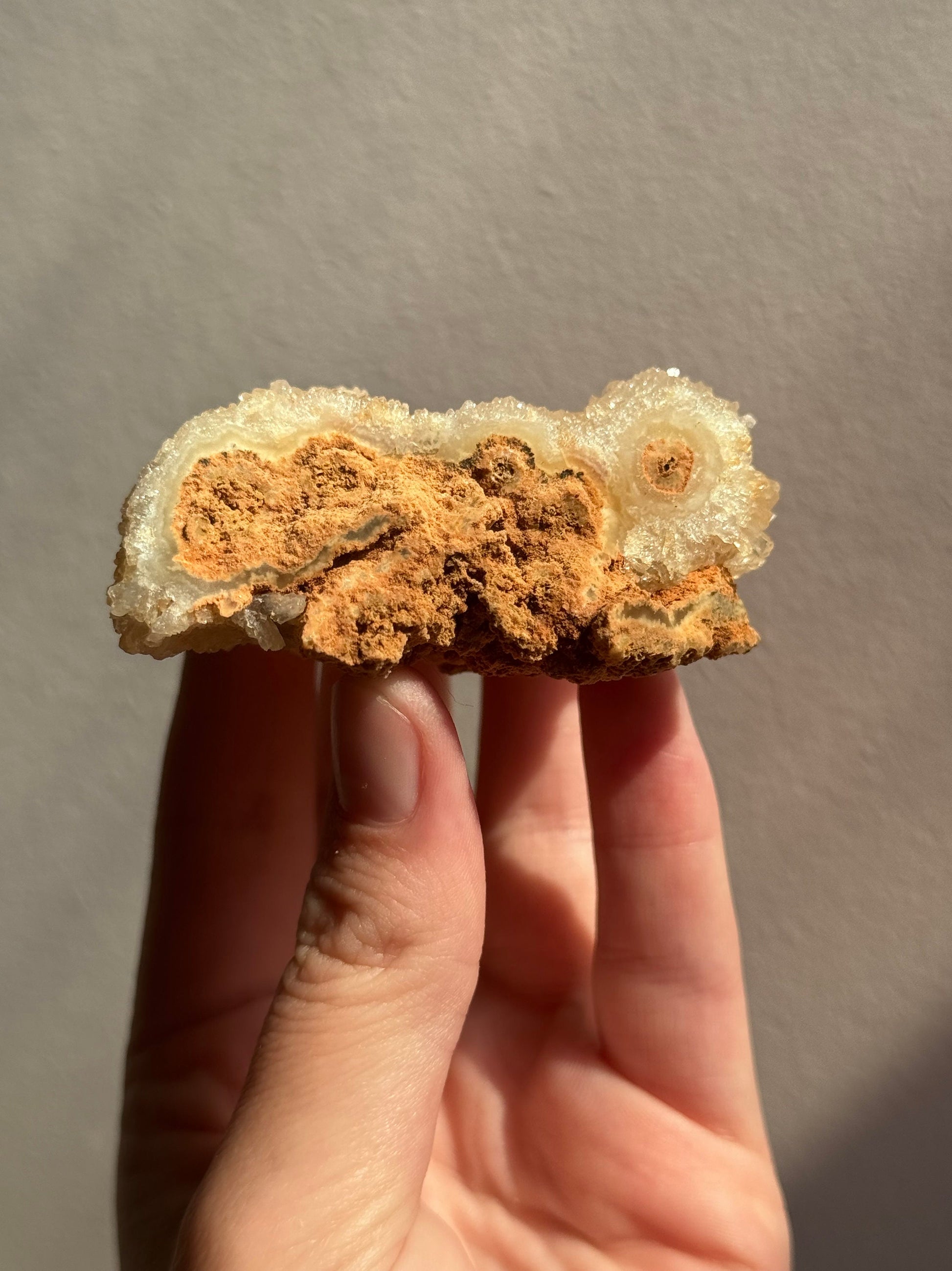 Gorgeous Druzy Flower Amethyst Specimen from Brazil | Flower Amethyst with Sparkle