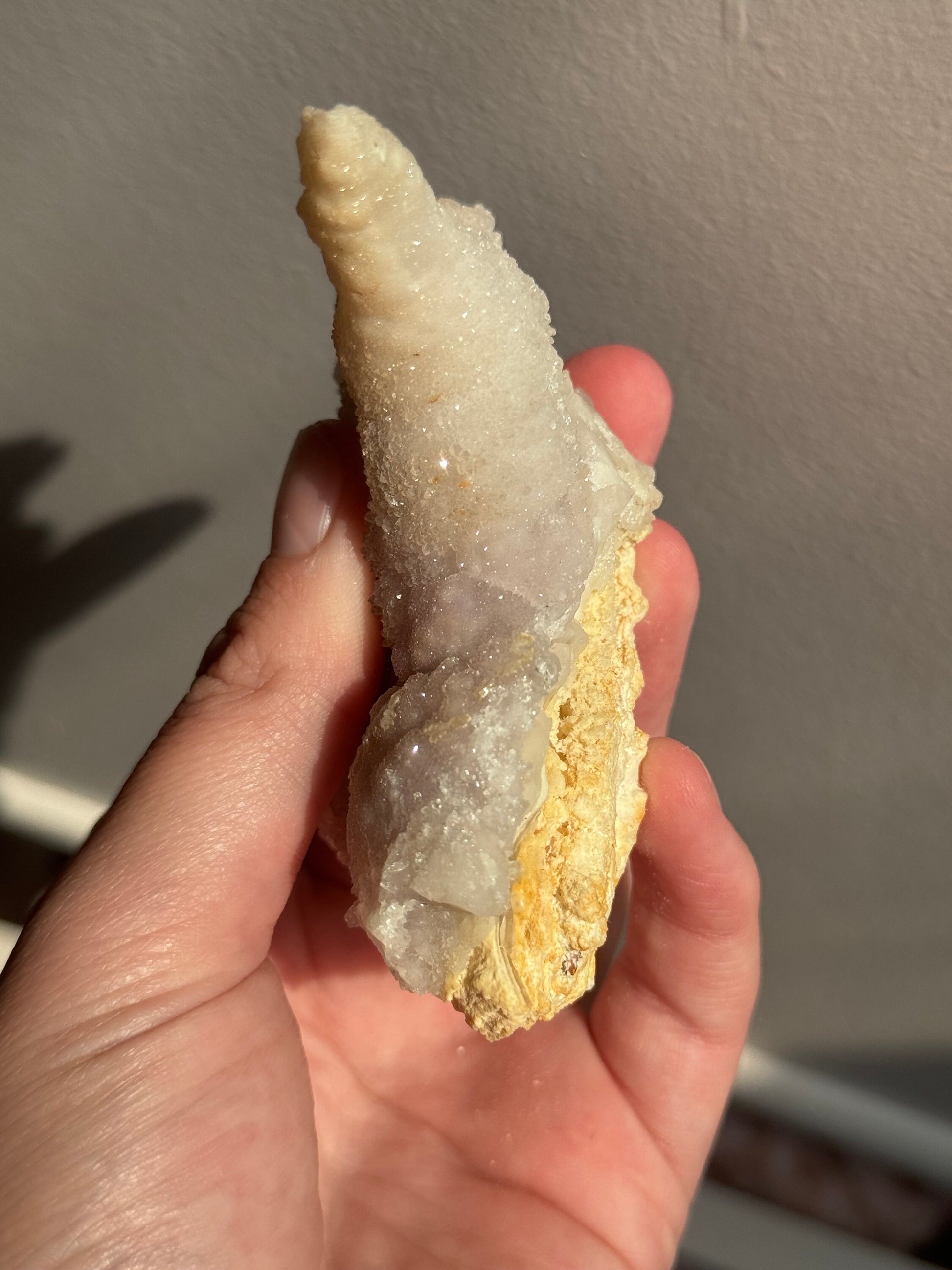 Gorgeous Druzy Flower Amethyst Specimen from Brazil | Flower Amethyst with Sparkle