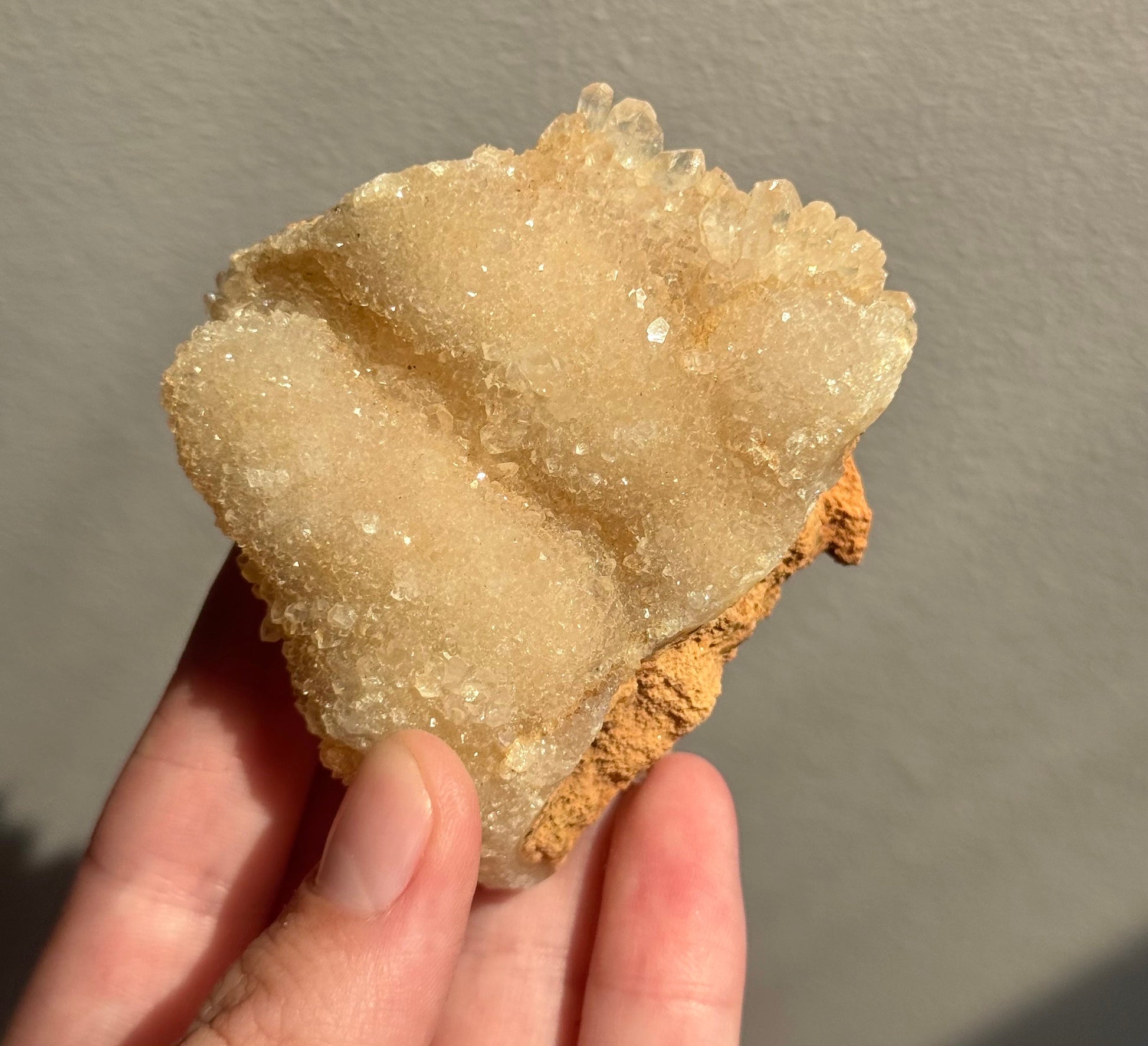 Gorgeous Druzy Flower Amethyst Specimen from Brazil | Flower Amethyst with Sparkle