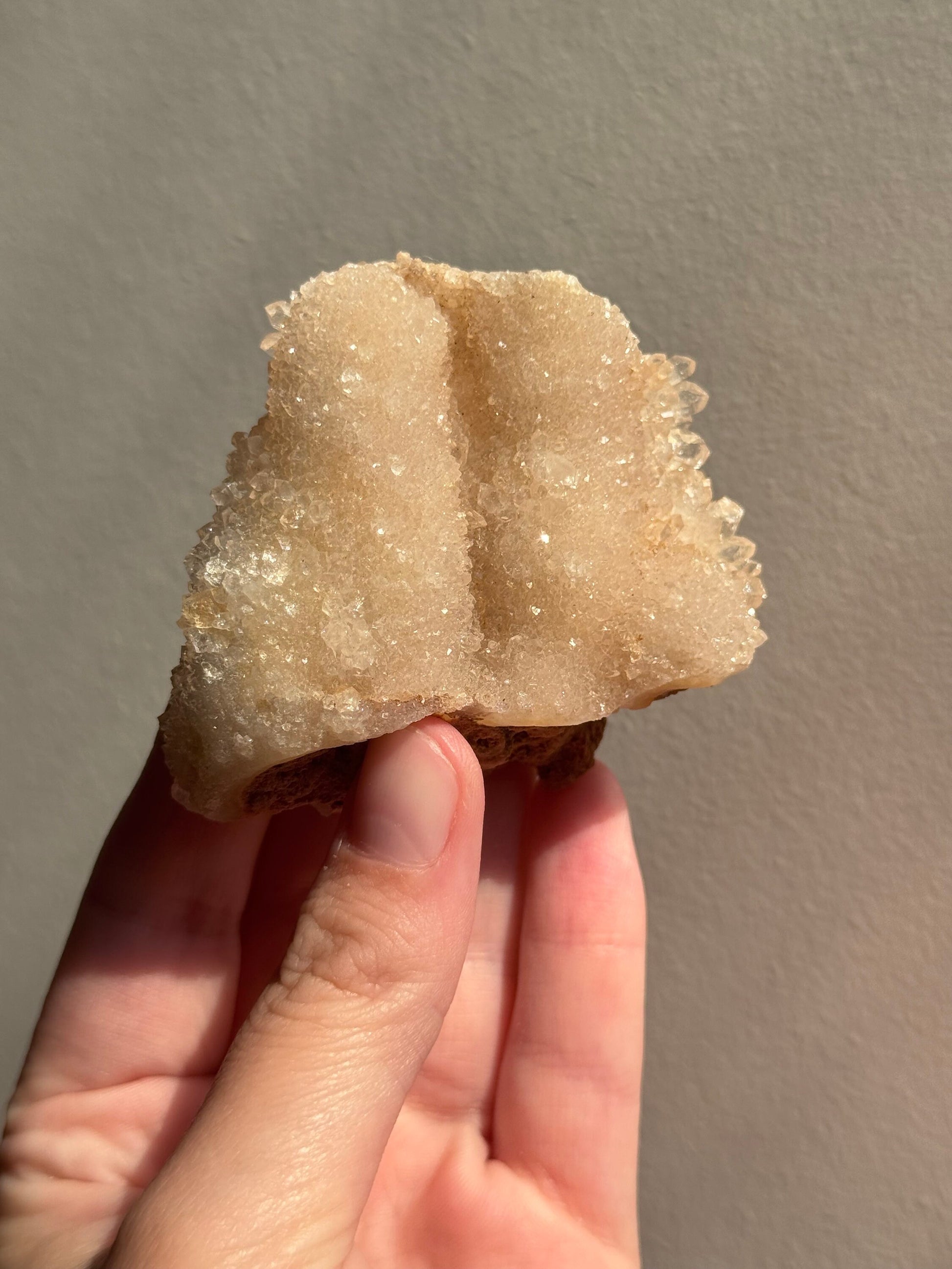 Gorgeous Druzy Flower Amethyst Specimen from Brazil | Flower Amethyst with Sparkle