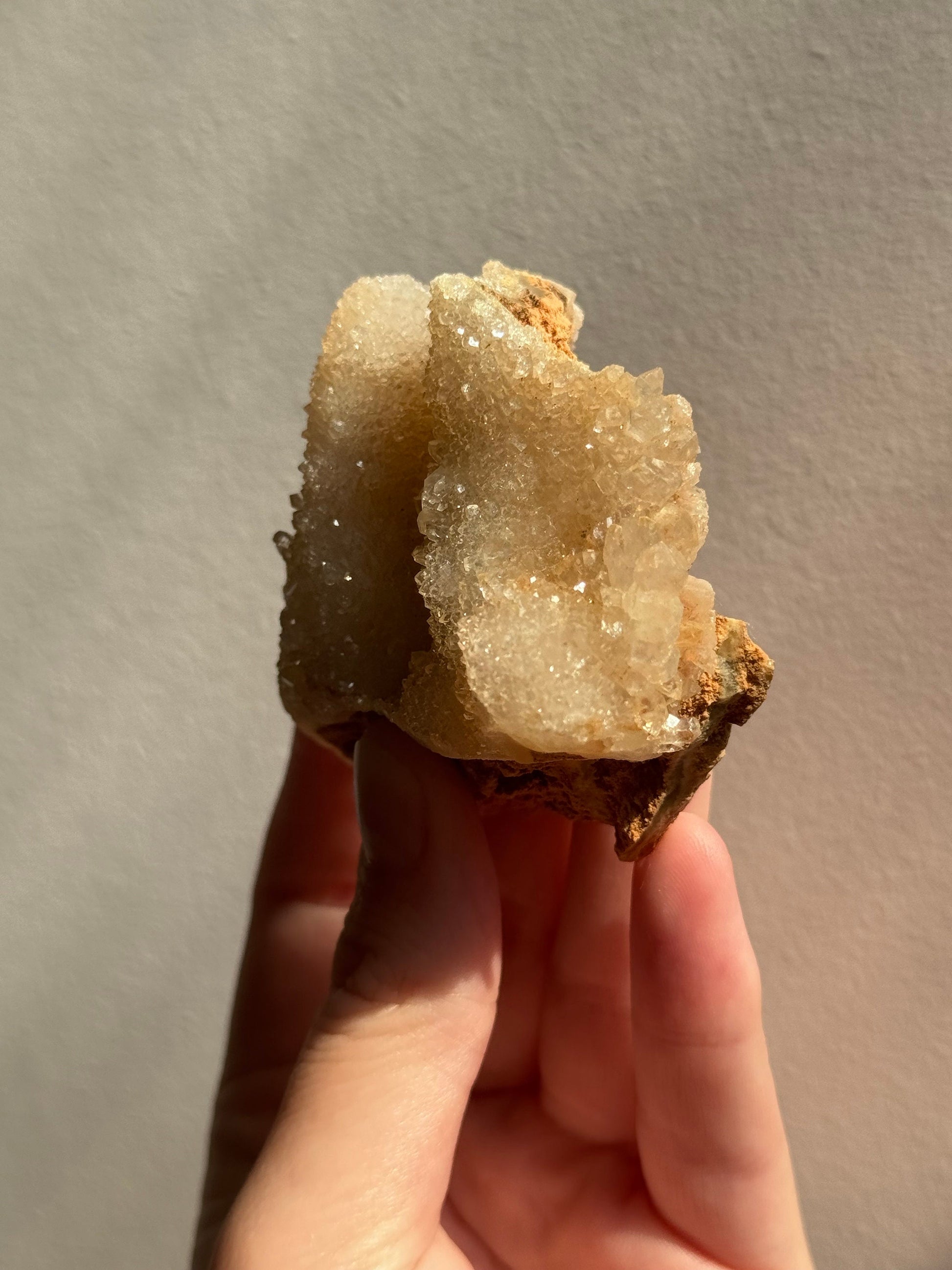 Gorgeous Druzy Flower Amethyst Specimen from Brazil | Flower Amethyst with Sparkle