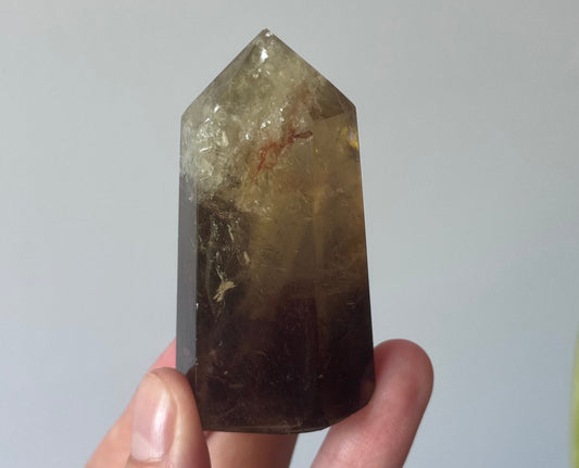 Beautiful Smoky Quartz Tower | Polished Smoky Quartz Generator