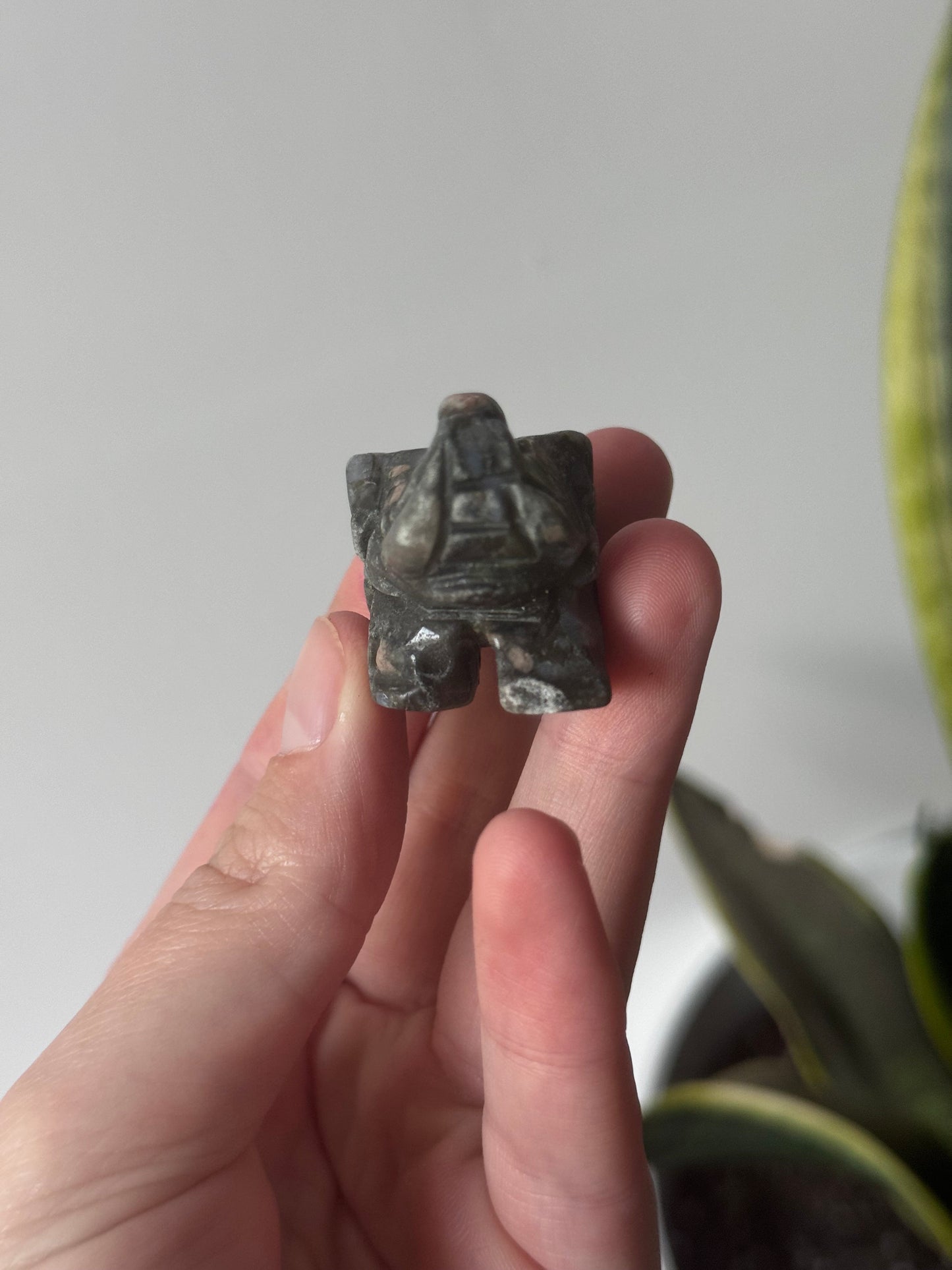 Beautiful Que Sera Mini Elephant Carvings | Llanite Stone Elephant