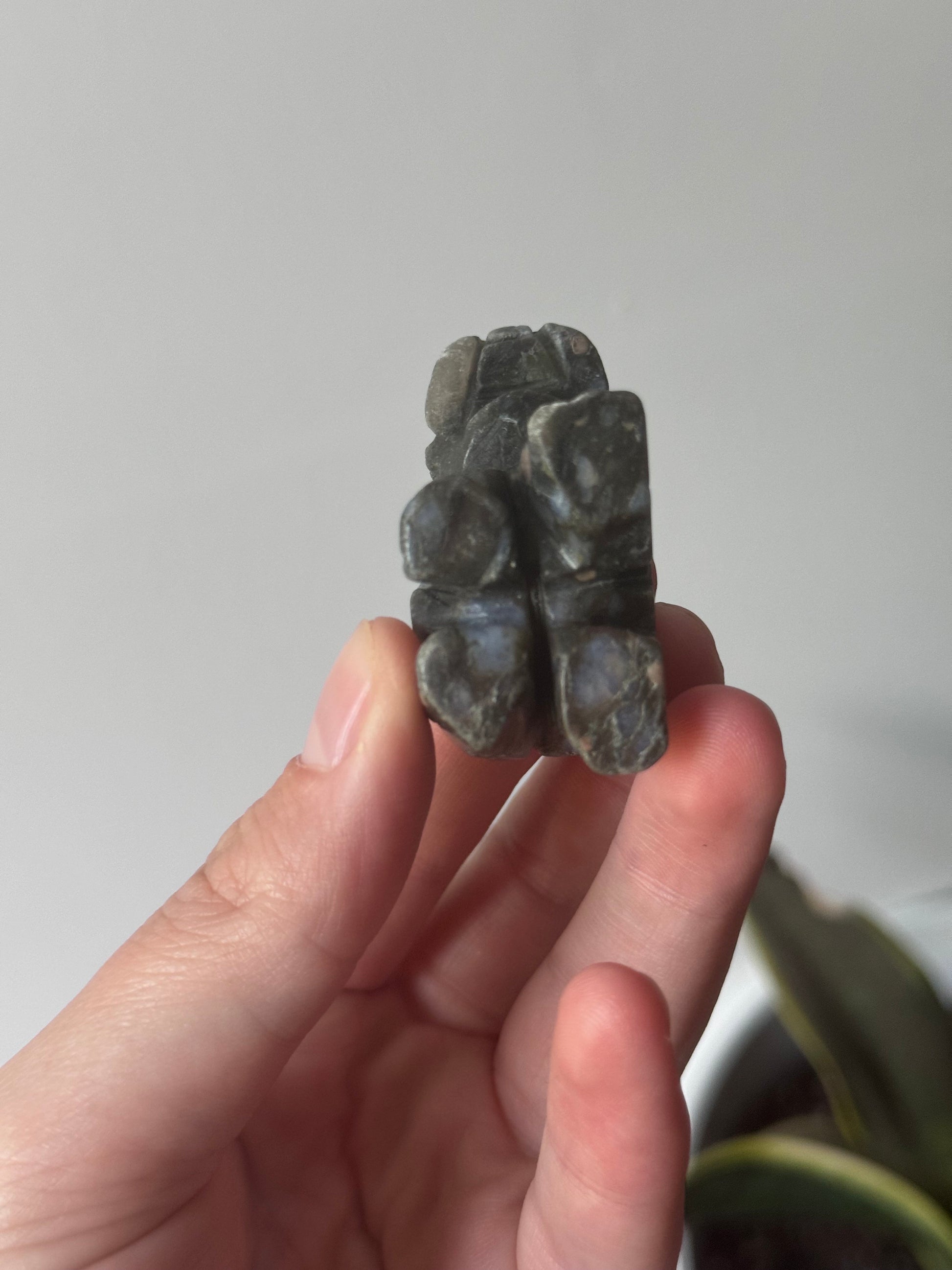 Beautiful Que Sera Mini Elephant Carvings | Llanite Stone Elephant