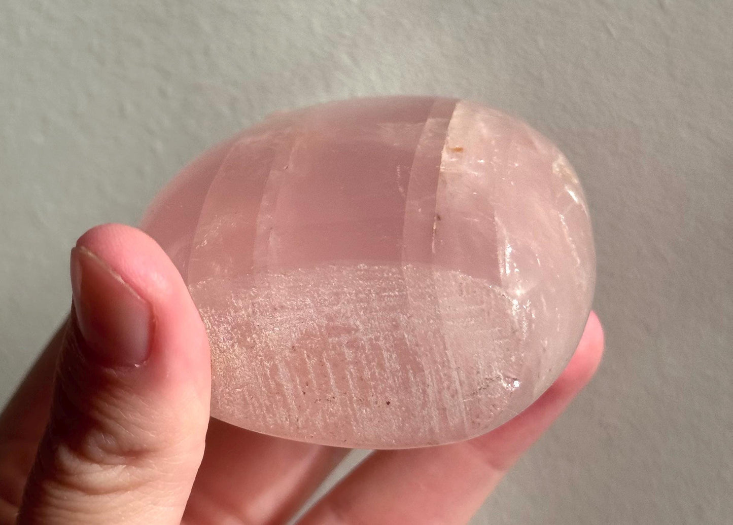 Beautiful Rose Quartz Freeform | Gemmy Rose Quartz Carving