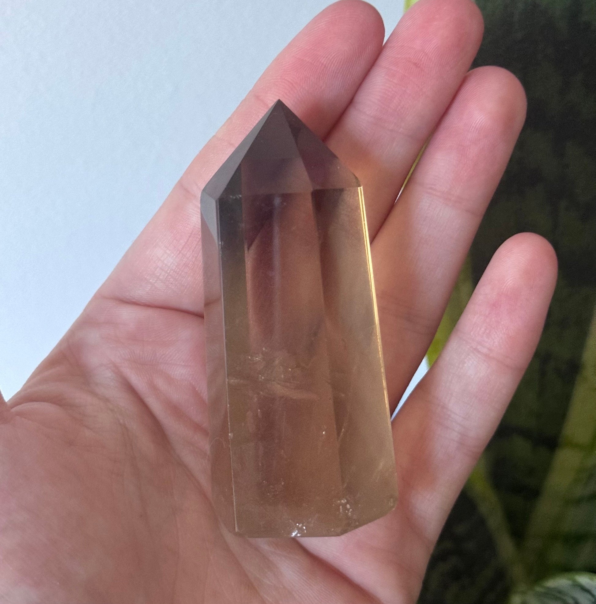 Beautiful Smoky Quartz Tower | Polished Smoky Quartz Generator