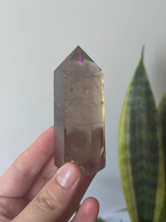 Beautiful Smoky Quartz Tower | Polished Smoky Quartz Generator