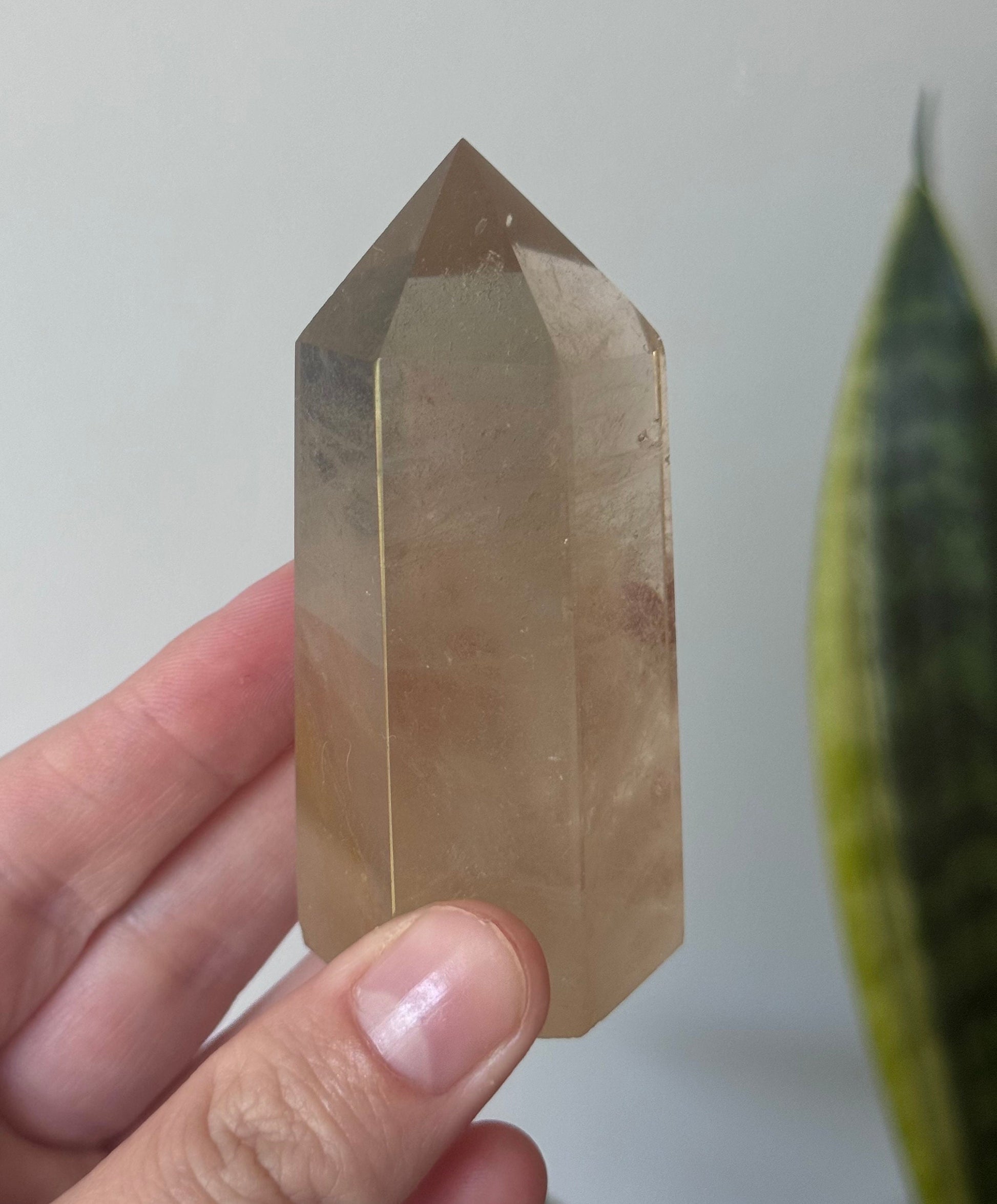 Beautiful Smoky Quartz Tower | Polished Smoky Quartz Generator