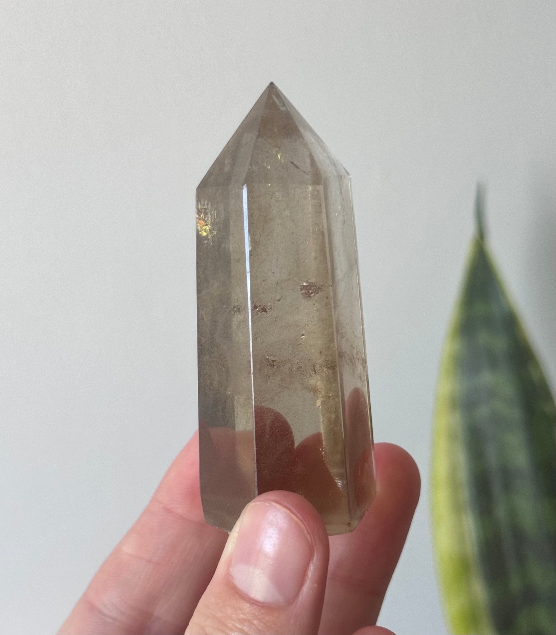 Beautiful Smoky Quartz Tower | Polished Smoky Quartz Generator