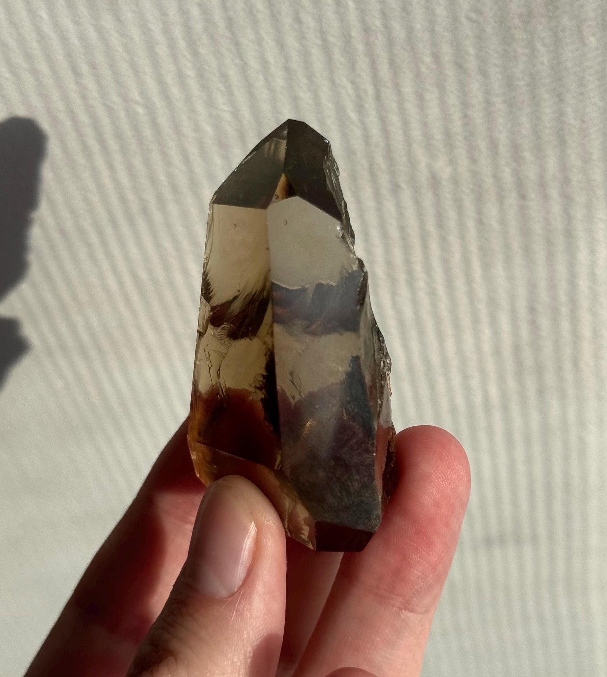 High Quality Smoky Citrine with Garden Inclusions from Brazil | Garden Citrine Freeform