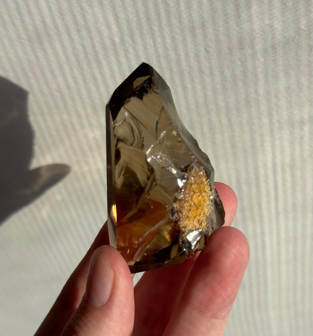 High Quality Smoky Citrine with Garden Inclusions from Brazil | Garden Citrine Freeform