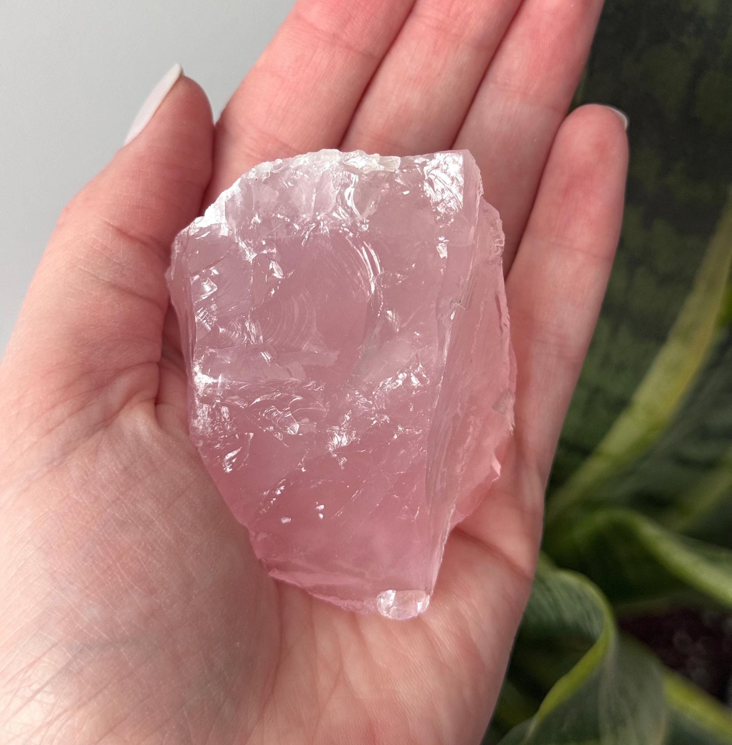 Gorgeous High Quality Rose Quartz Chunk from Brazil | Raw Rose Quartz